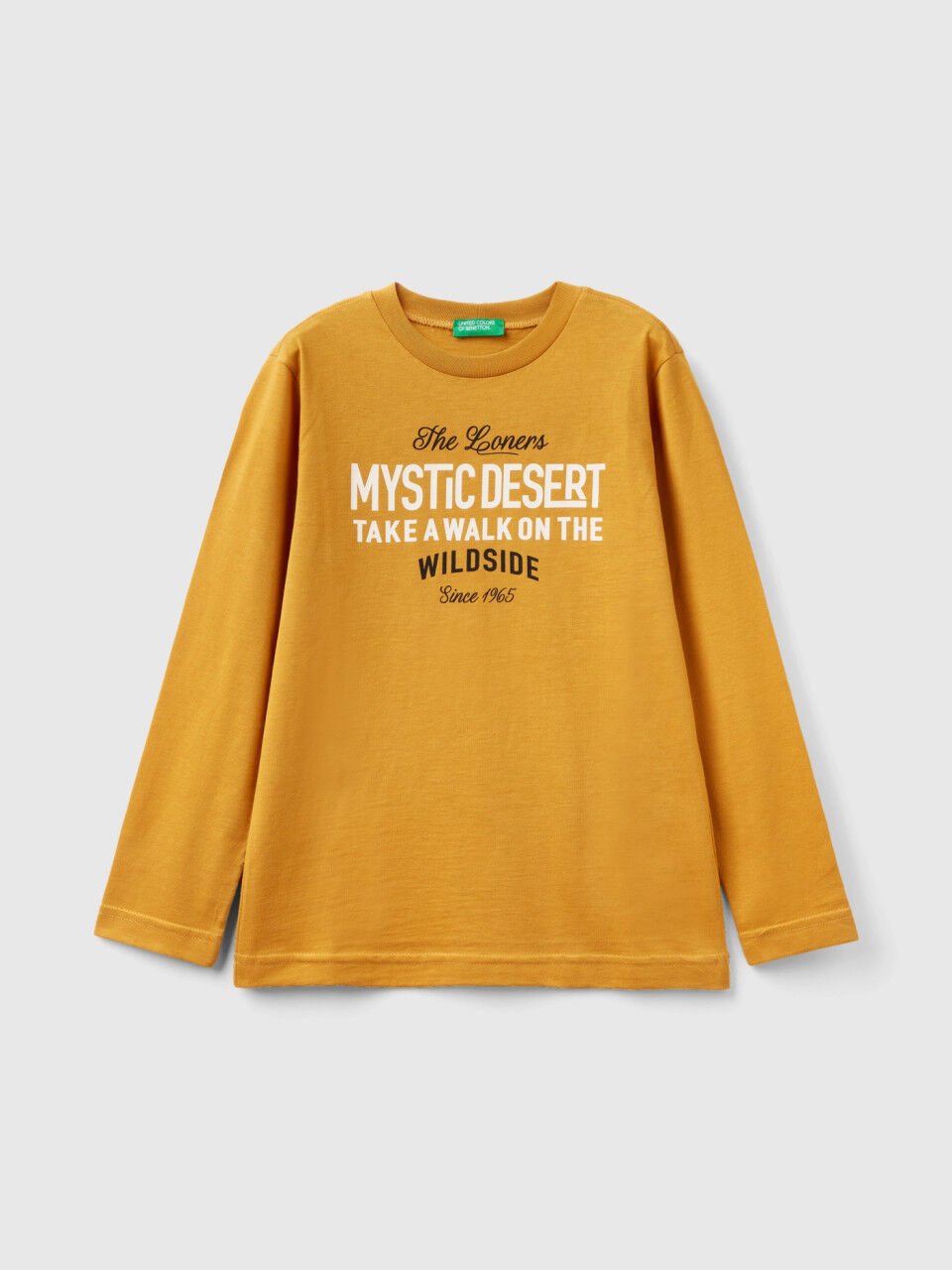 Camisetas manga larga niño new arrivals benetton