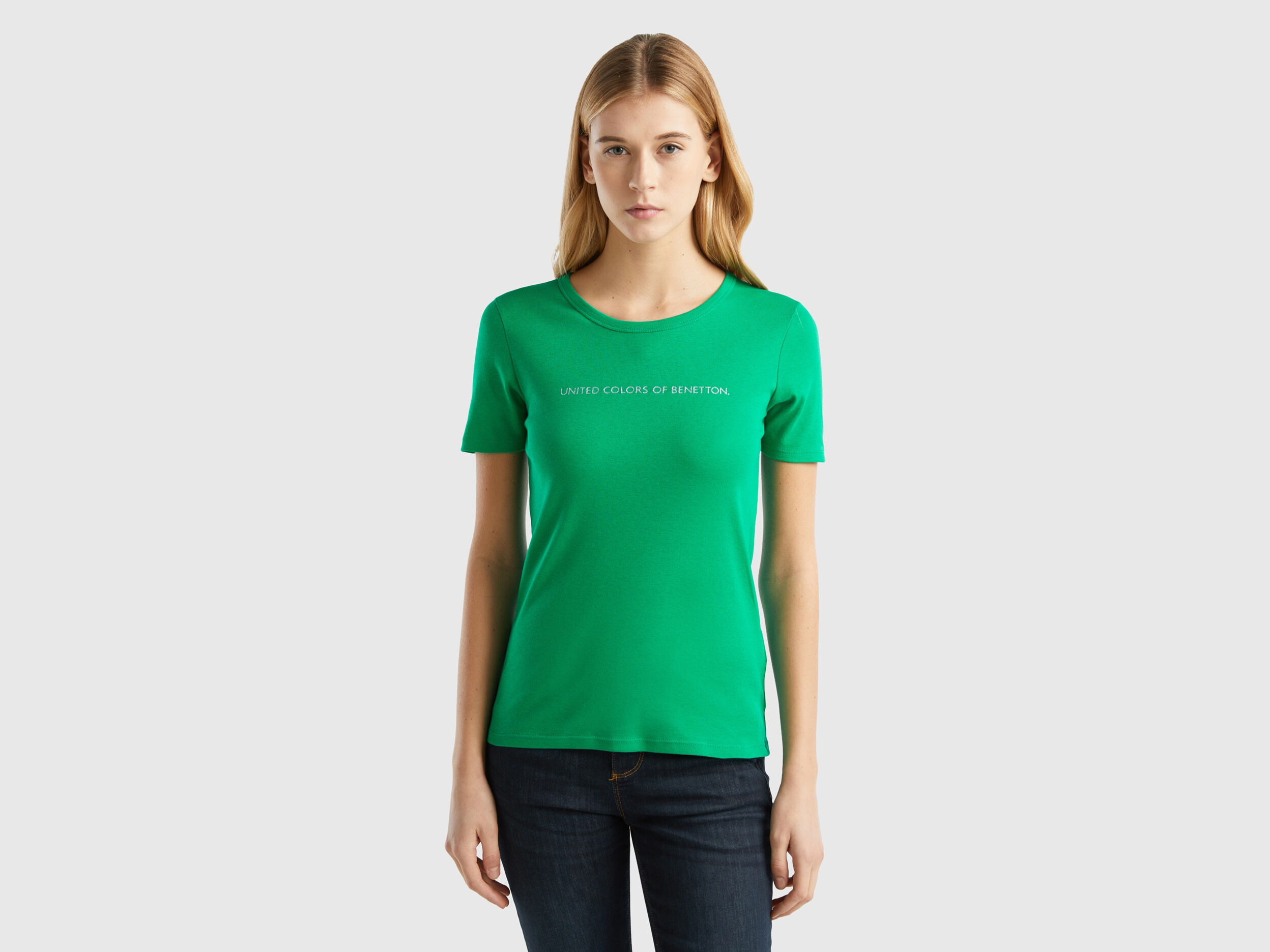 Tee shirt benetton femme sales