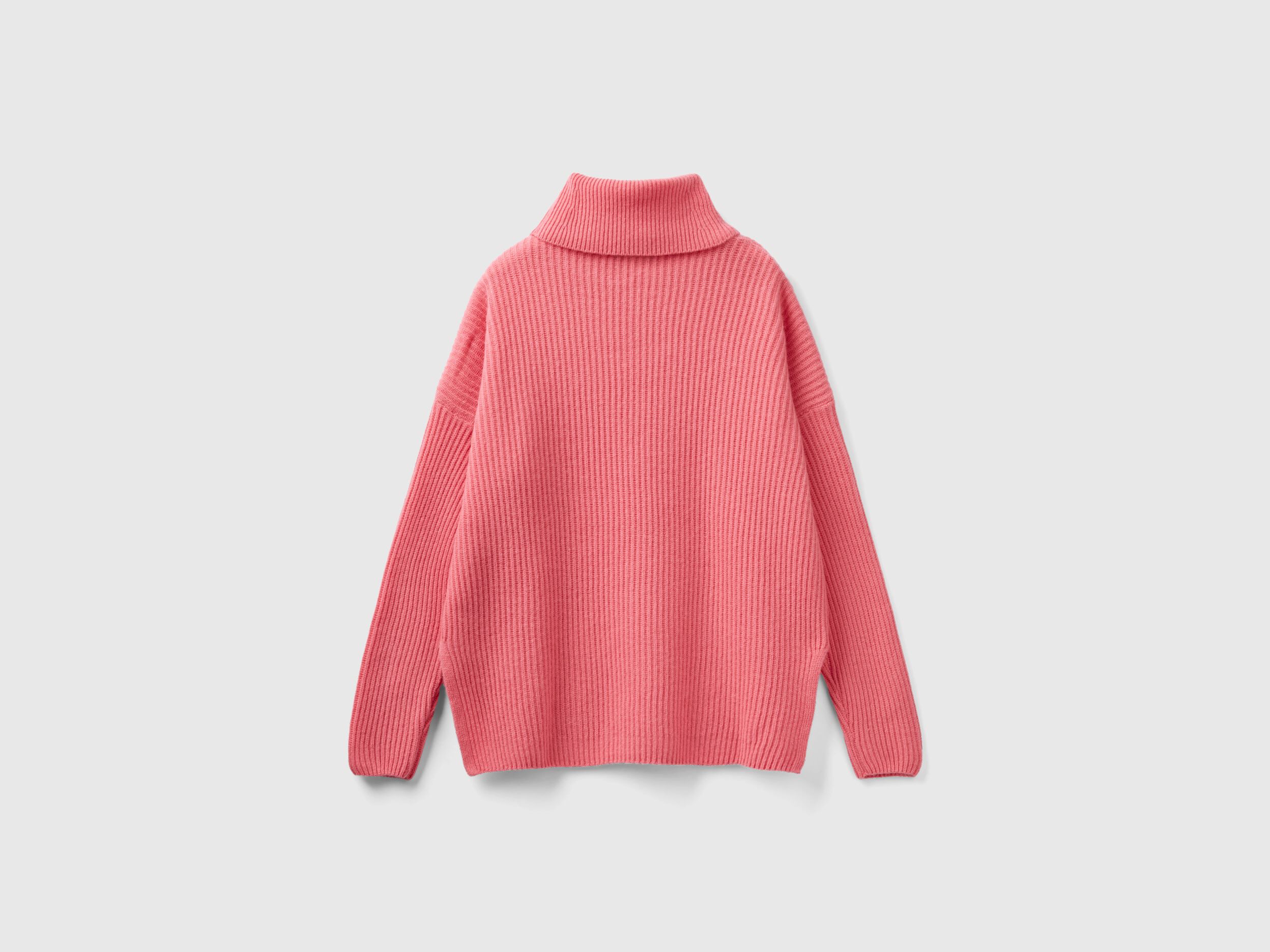 Topshop cheap pink turtleneck