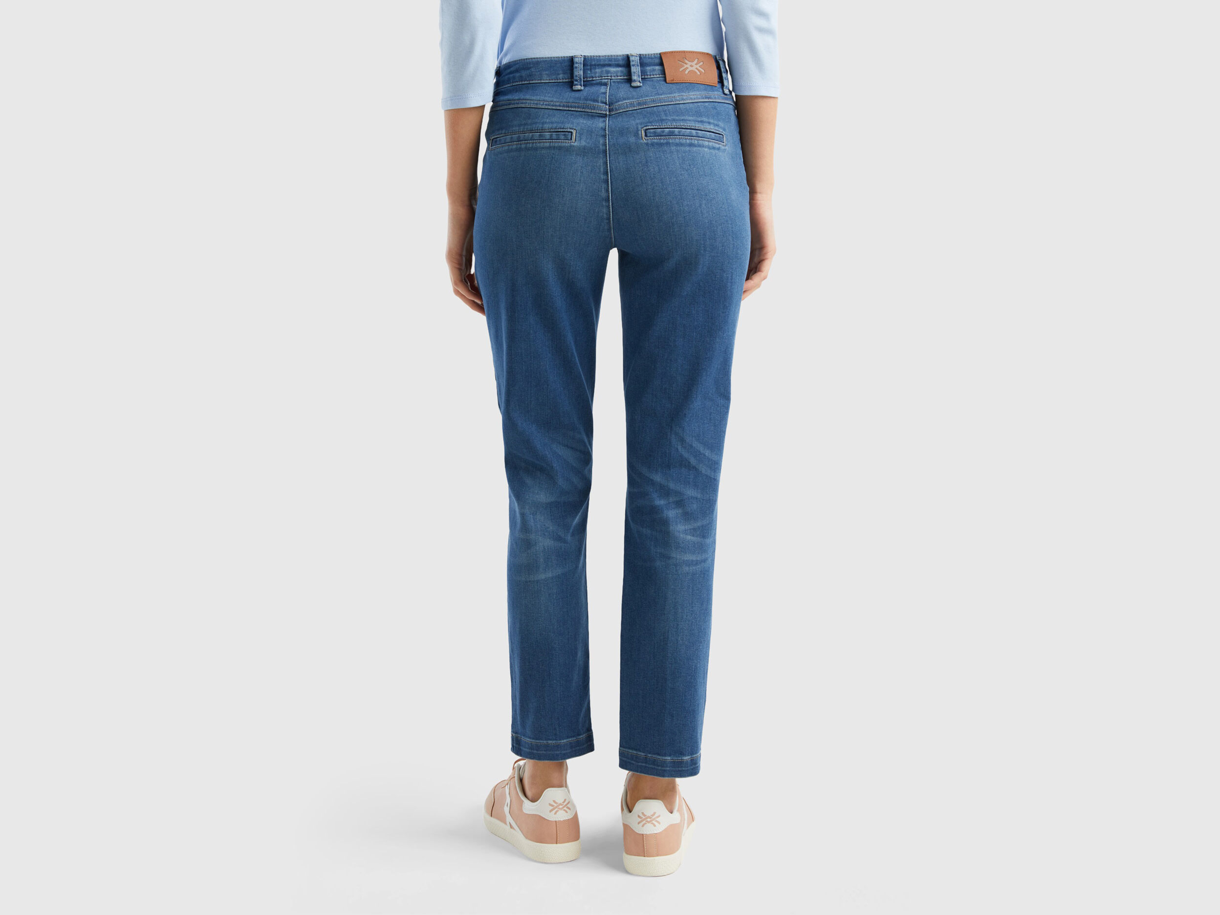 Benetton cheap jeans donna