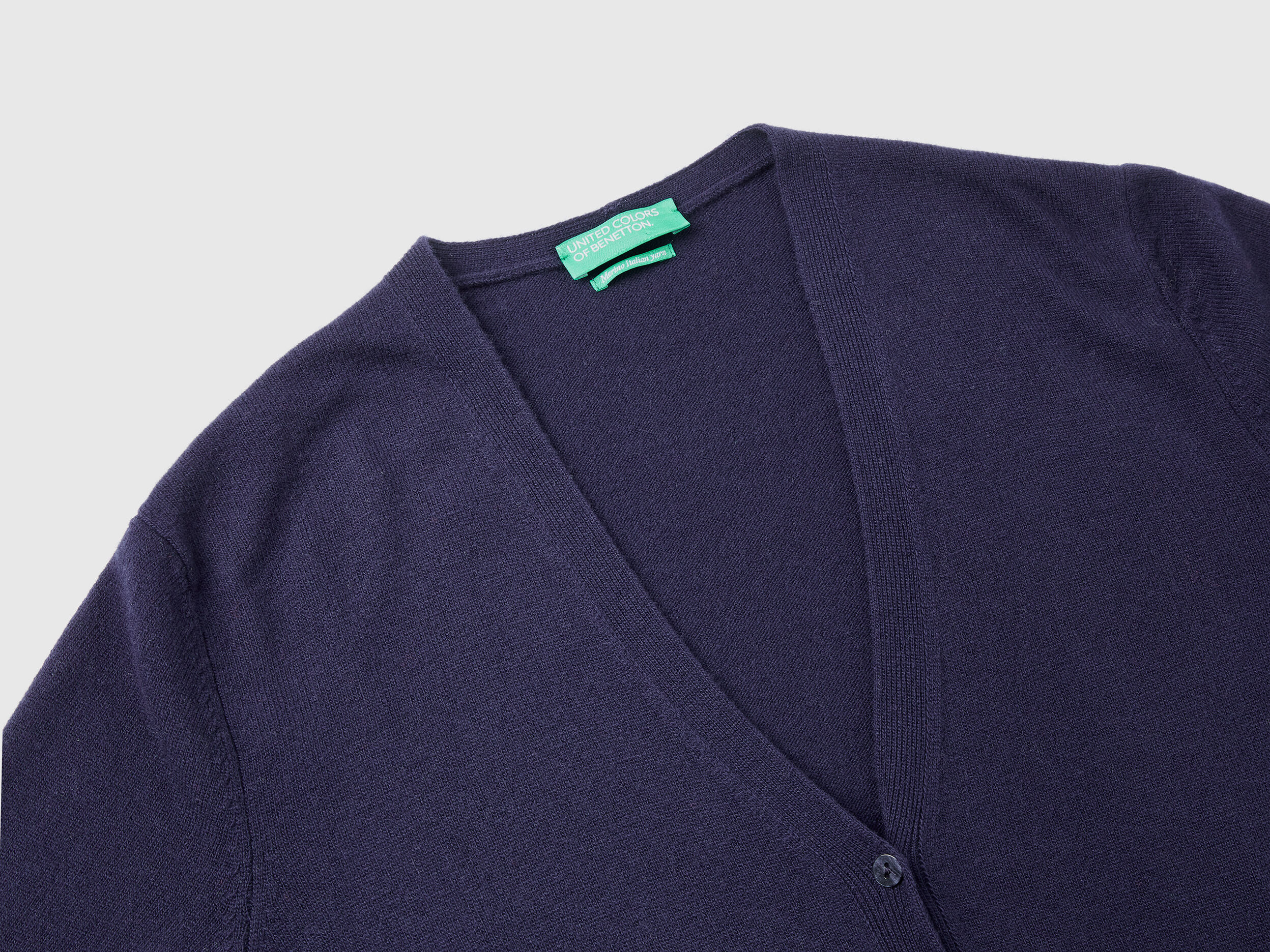 Benetton cardigan lana store