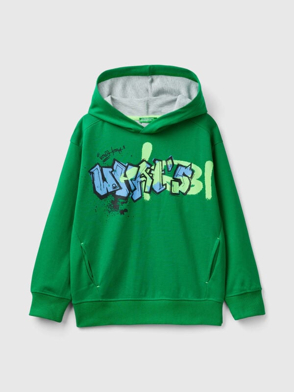 Sweatshirt with graffiti print Junior Boy