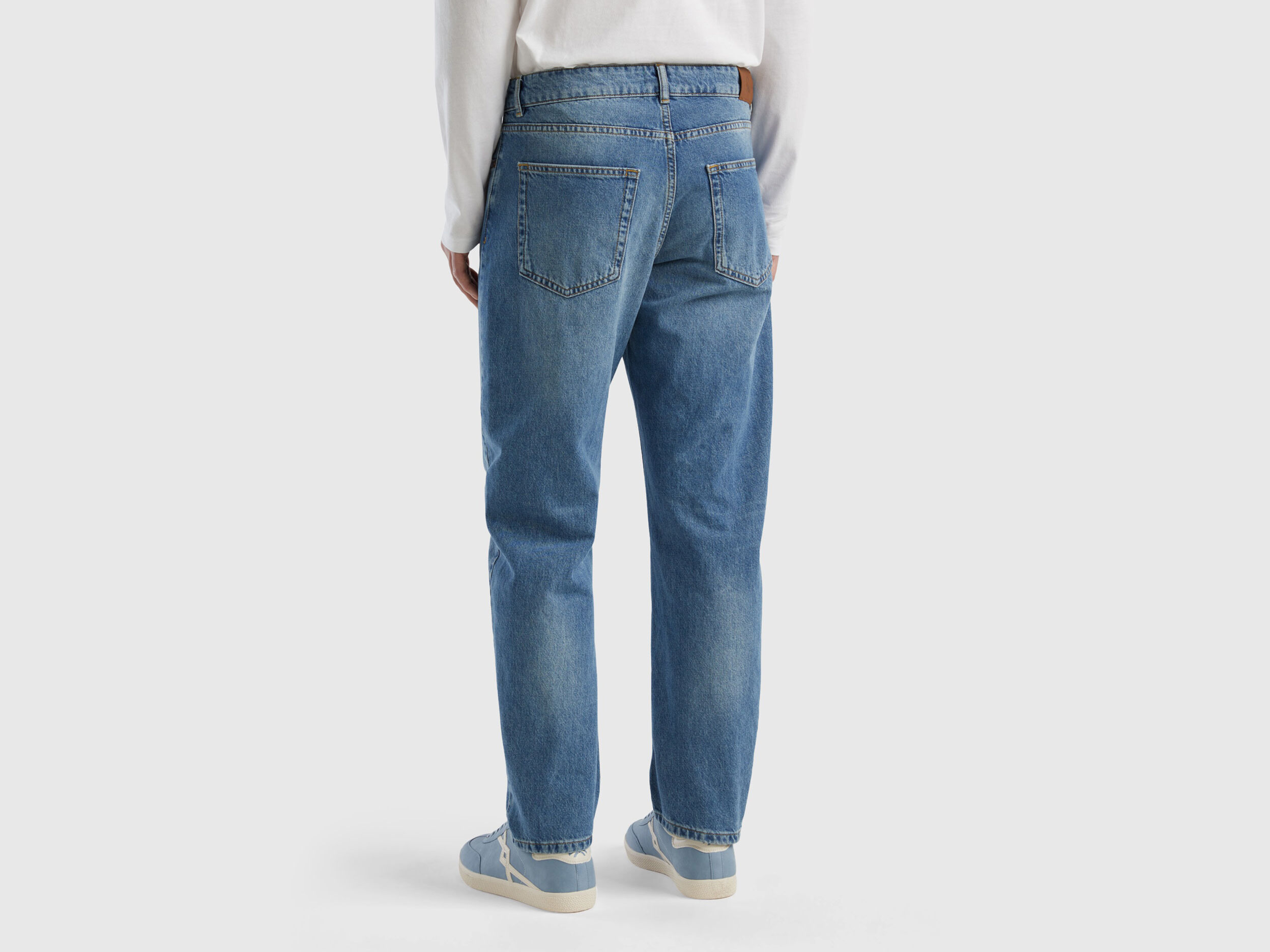 Benetton jeans carrot fit hot sale
