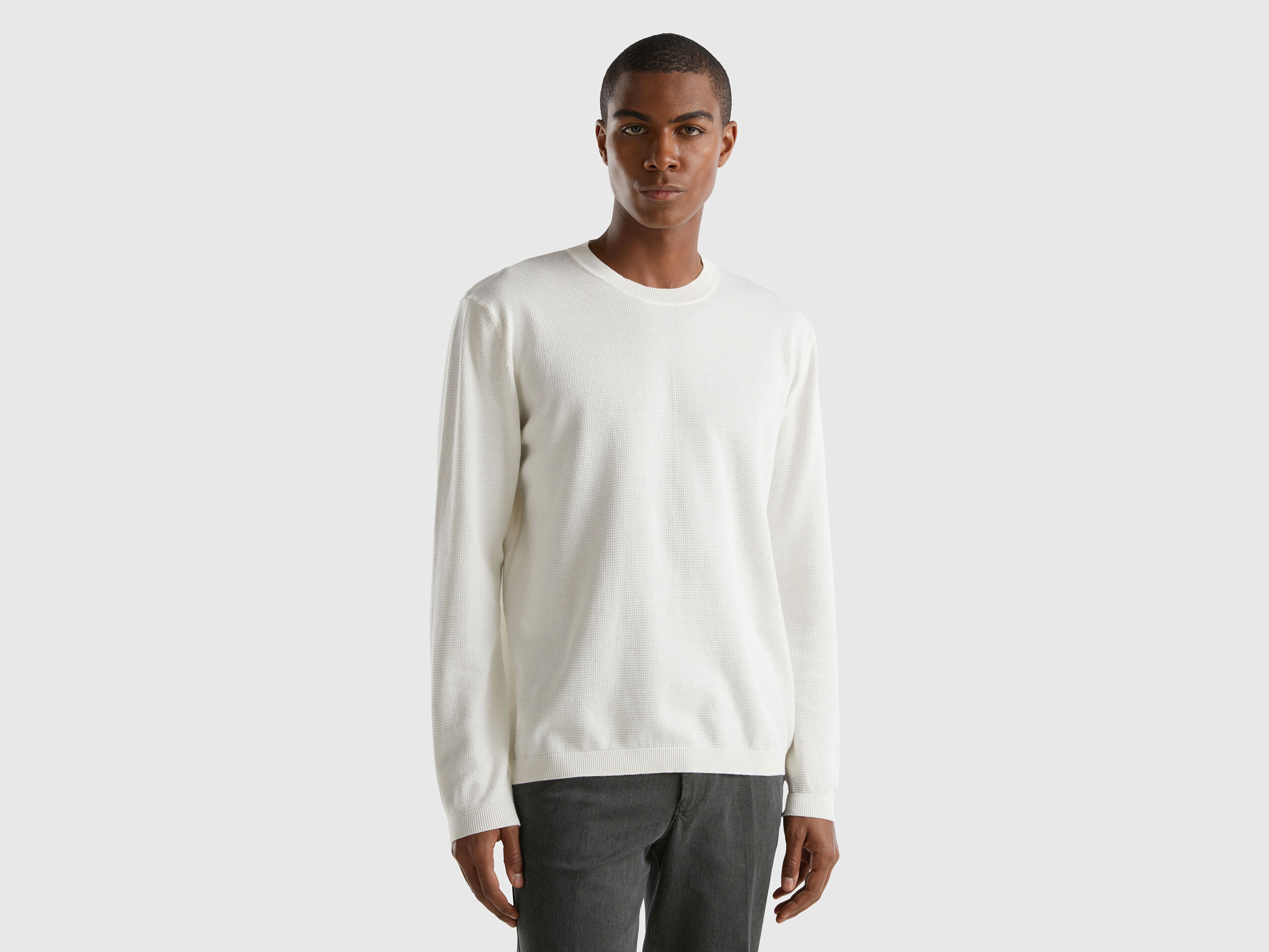 Mens 100 cotton crew neck sweaters online