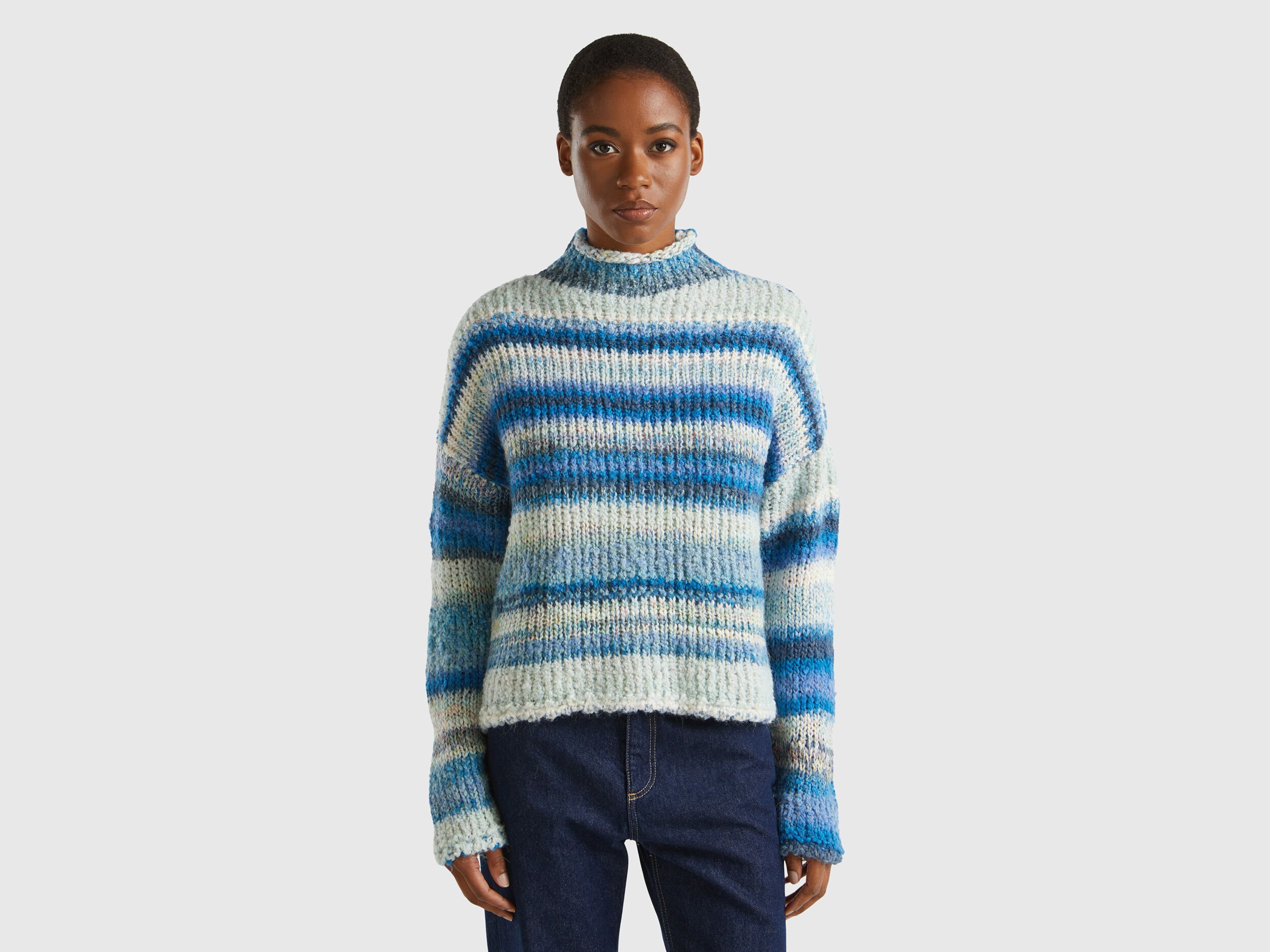 Women s Crew Neck Sweaters and Jumpers Benetton