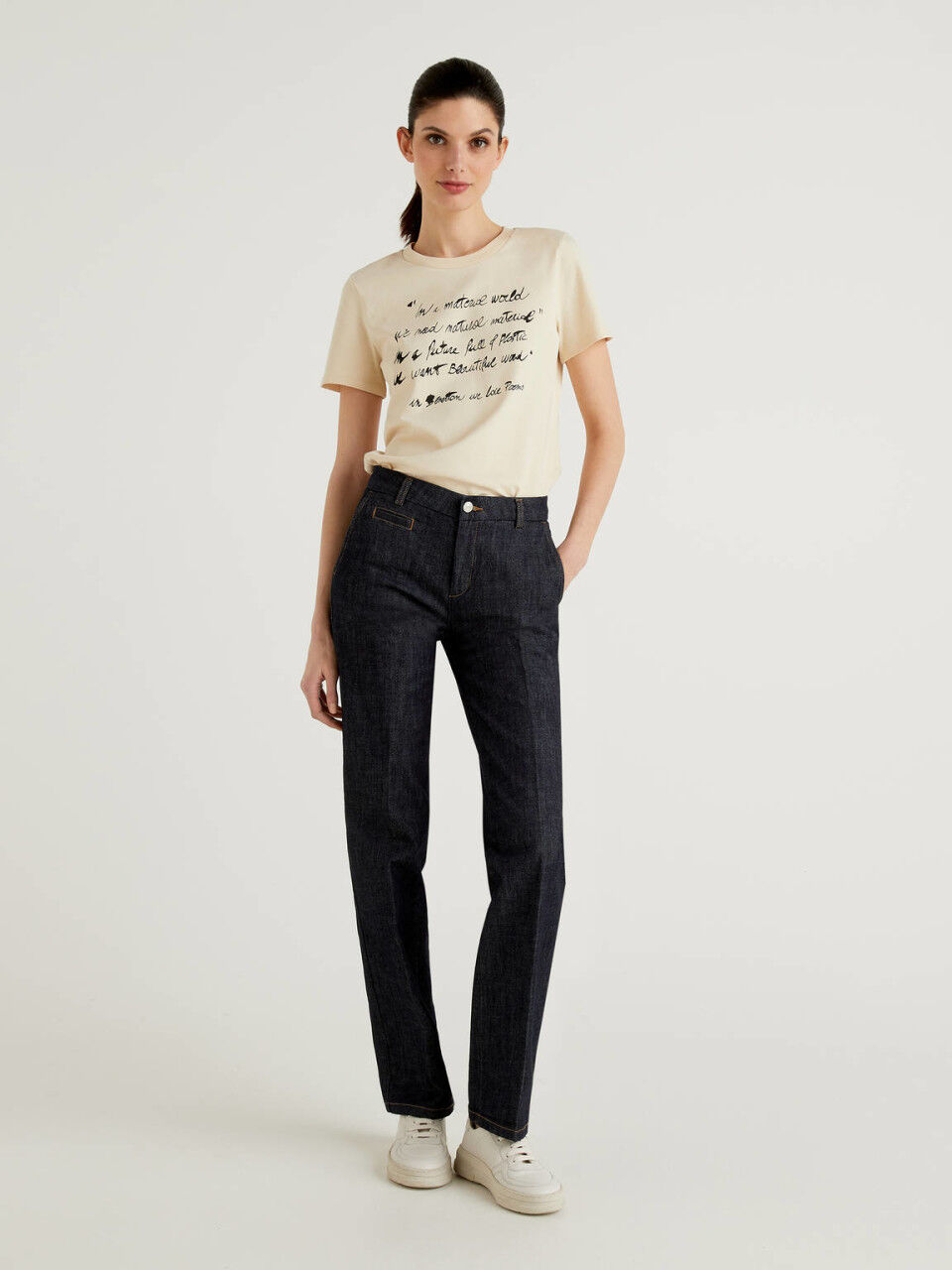 Benetton chinos mujer