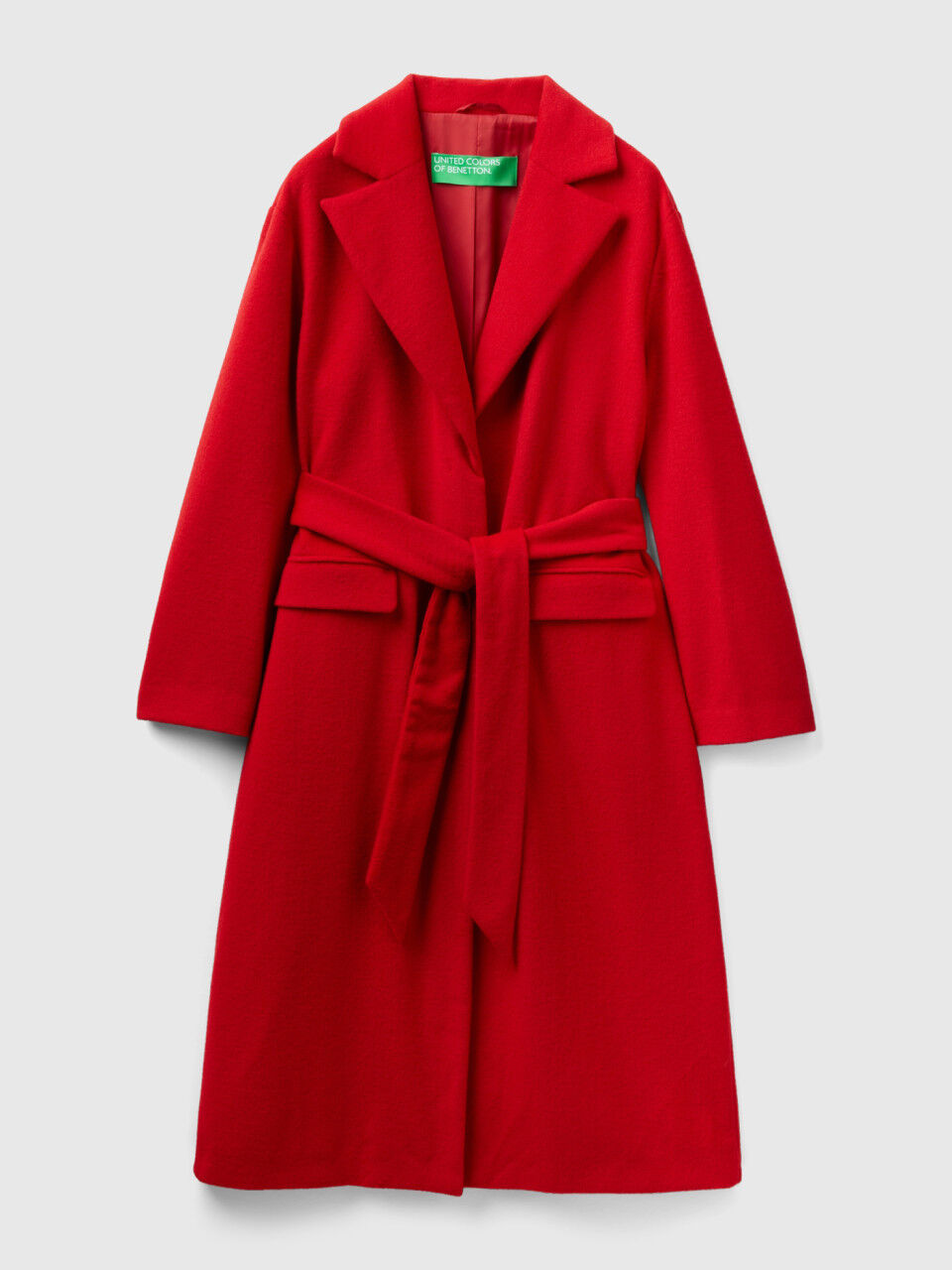 Benetton new arrivals camel coat
