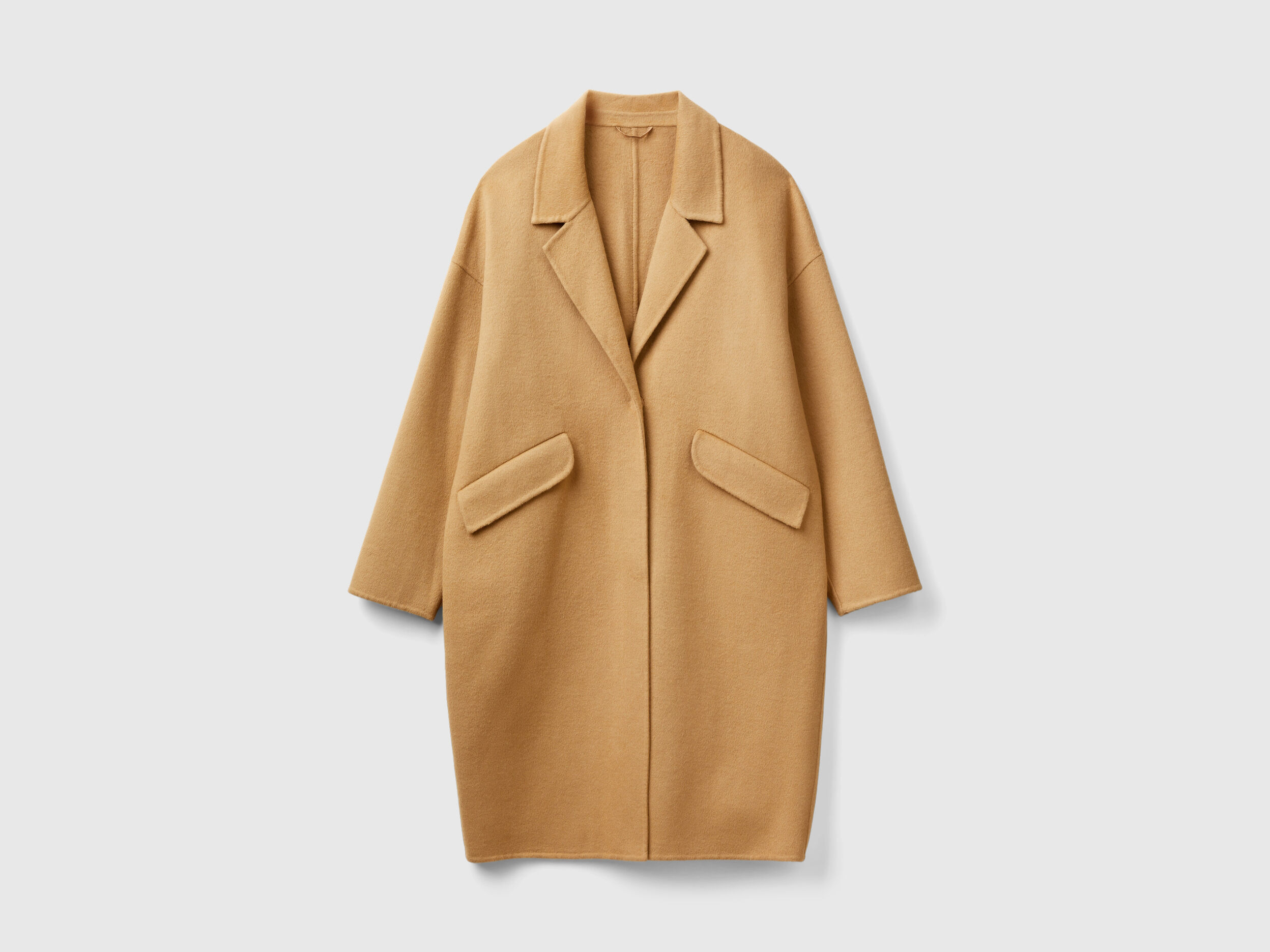 Camel coat wool discount