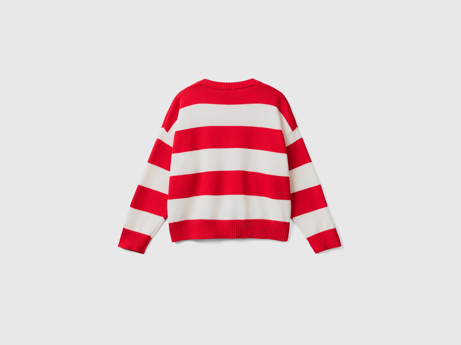 Stripe Palette Cotton Blend Sweater Tights