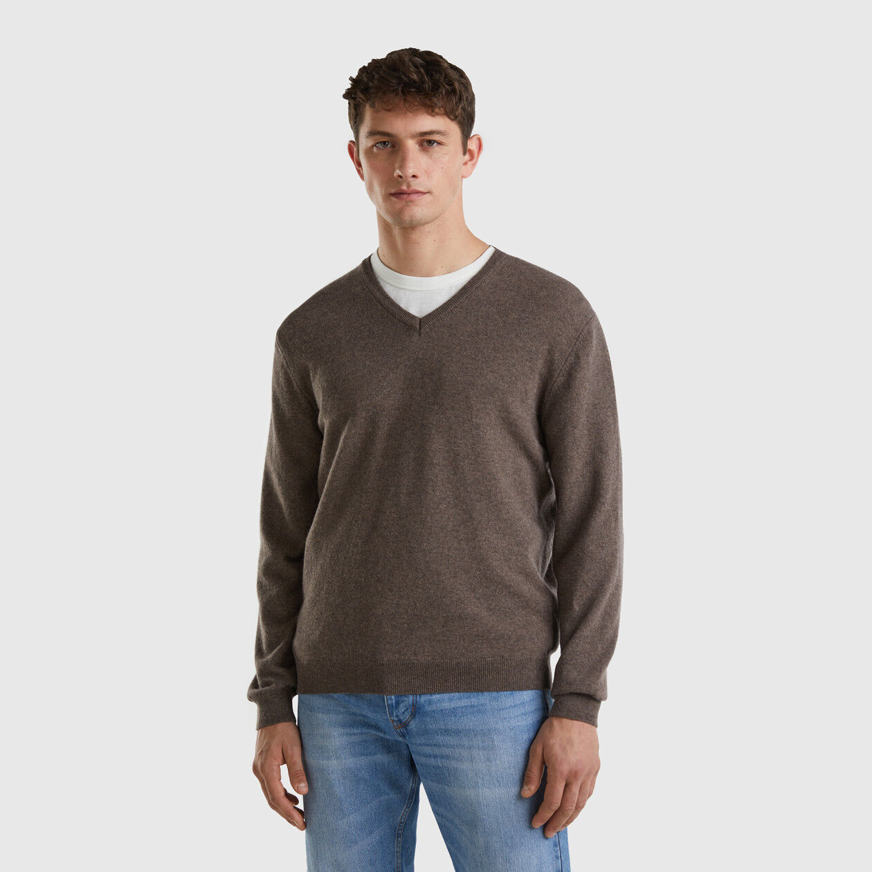 Benetton merino wool store sweater