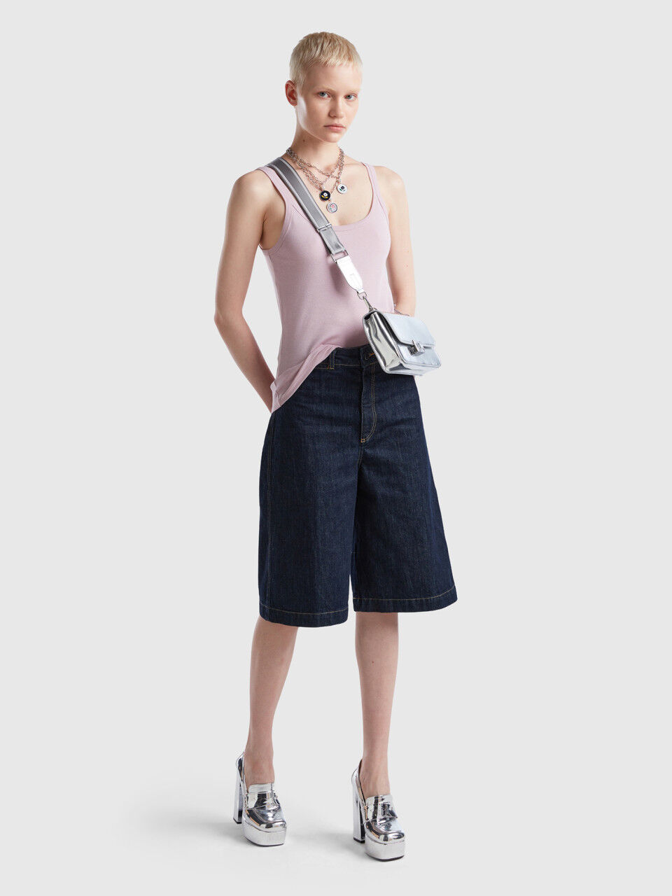 Benetton bermudas mujer on sale