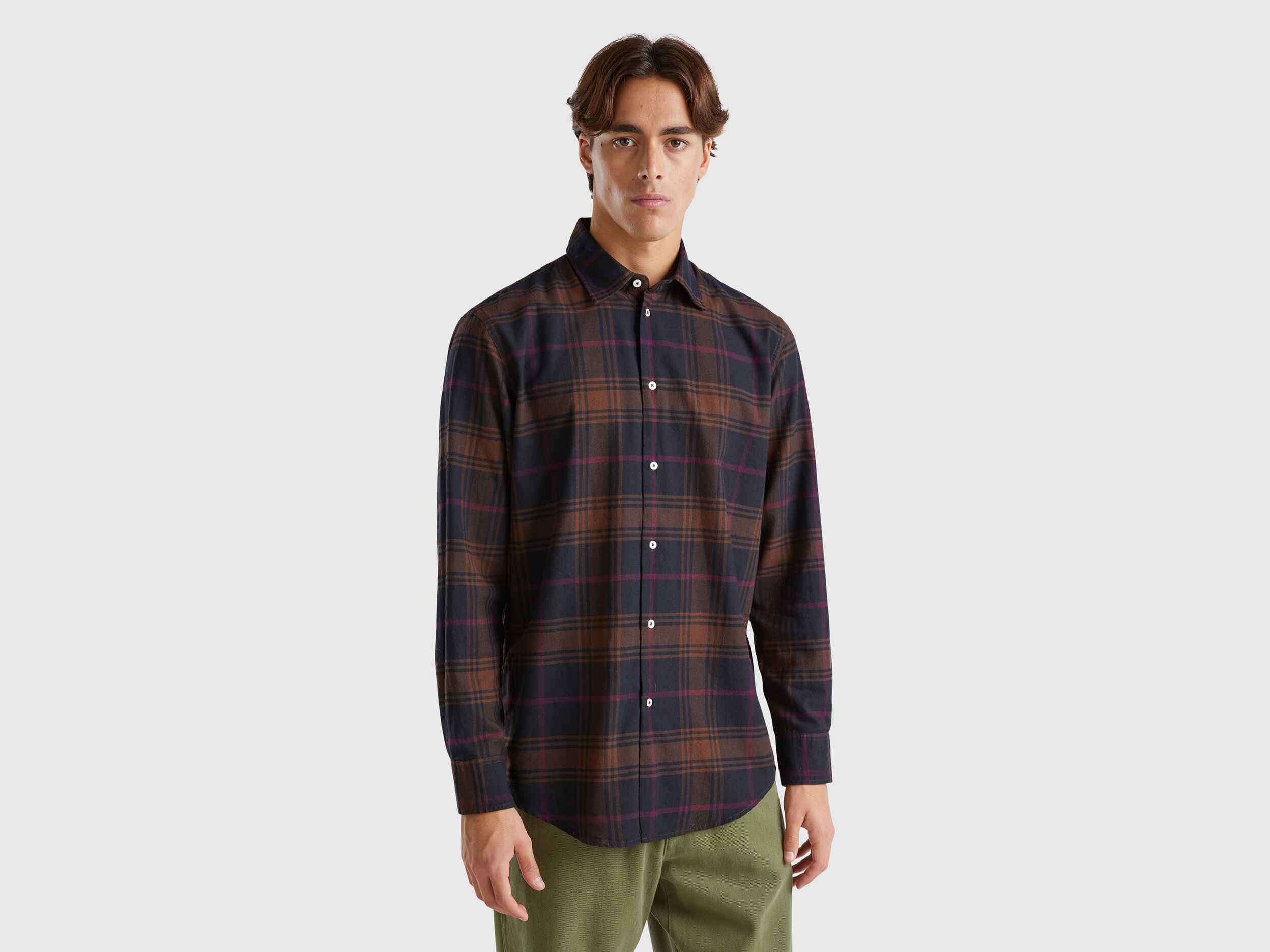 Camisa cuadros colores hombre new arrivals