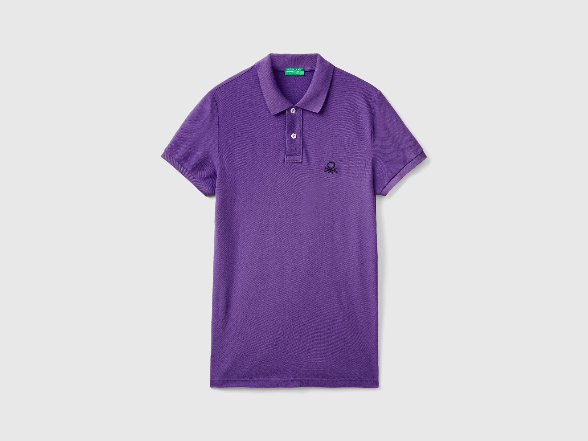 Purple lacoste polo on sale
