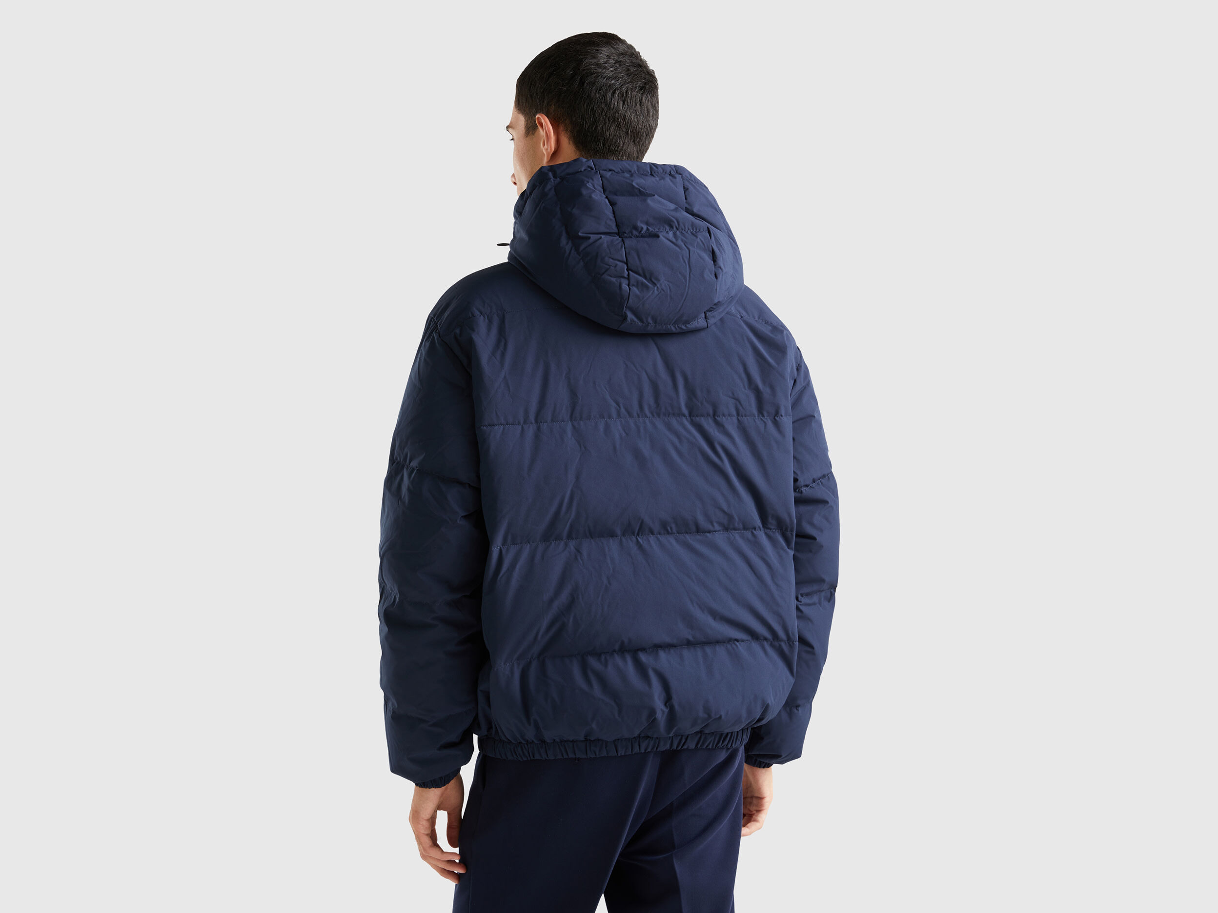 Benetton padded hotsell jacket with hood