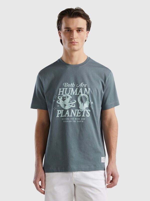 T-shirt in pure organic cotton Men
