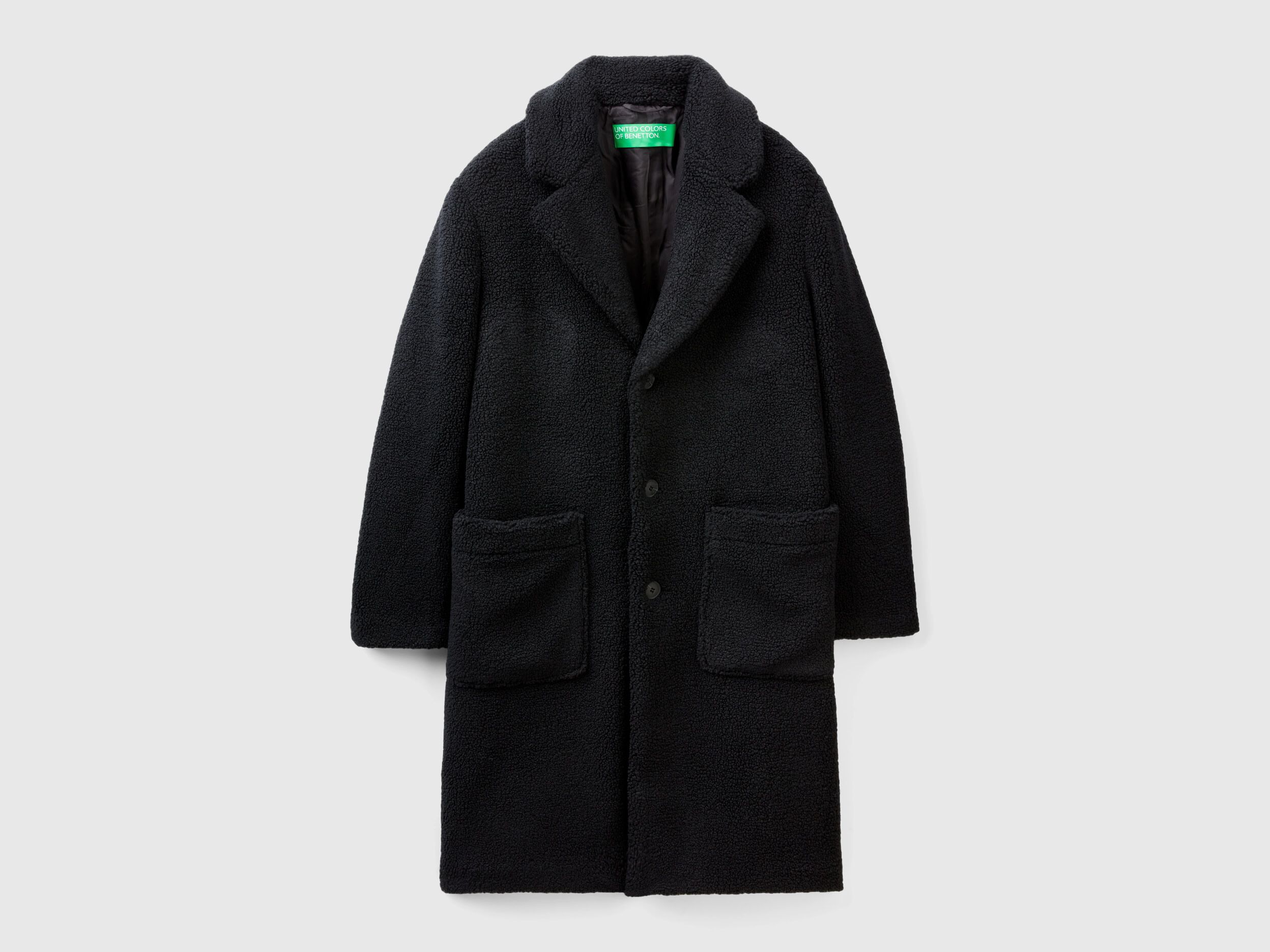 Teddy coat black deals