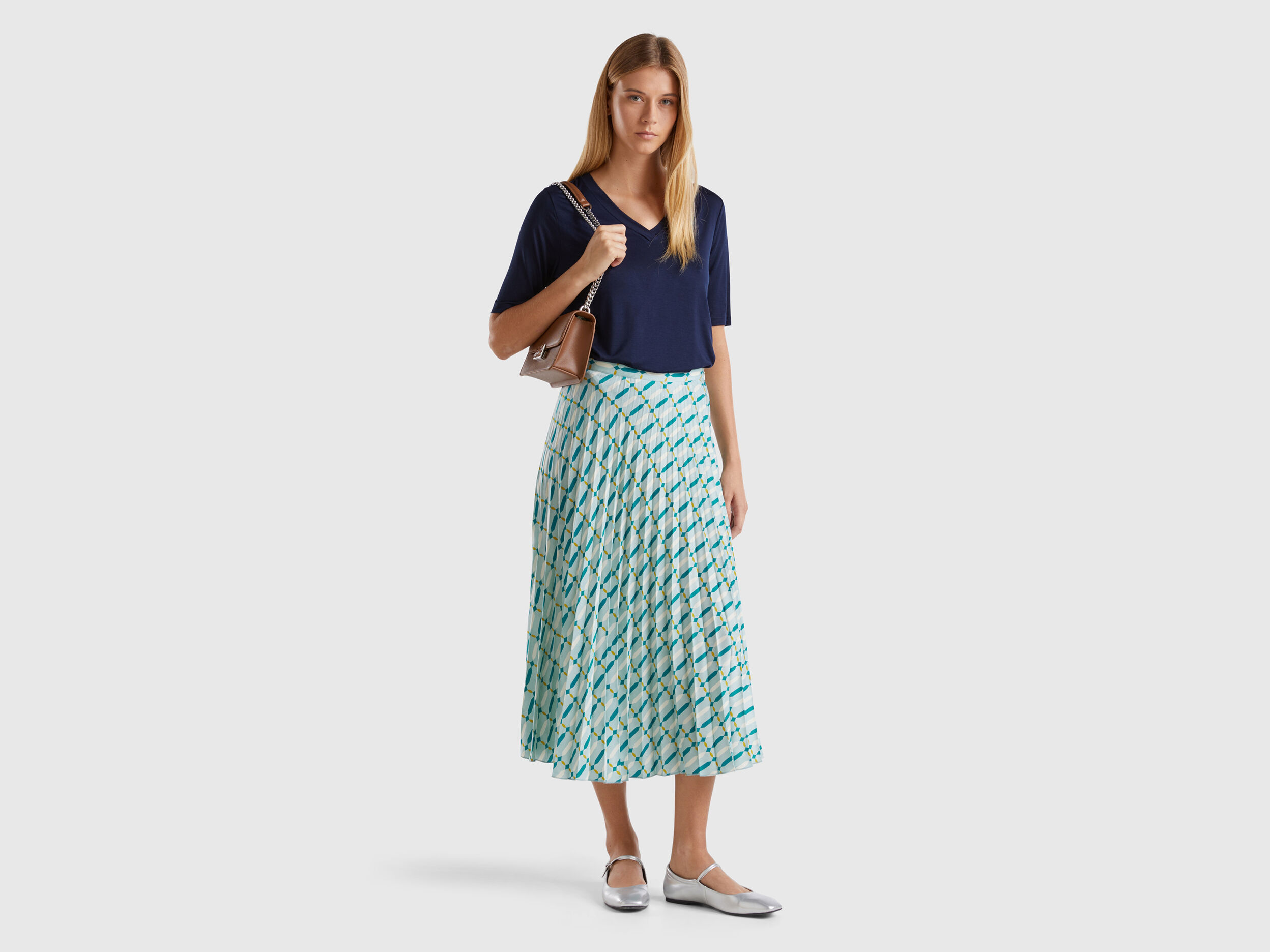 Long Skirts New Collection 2024 Benetton