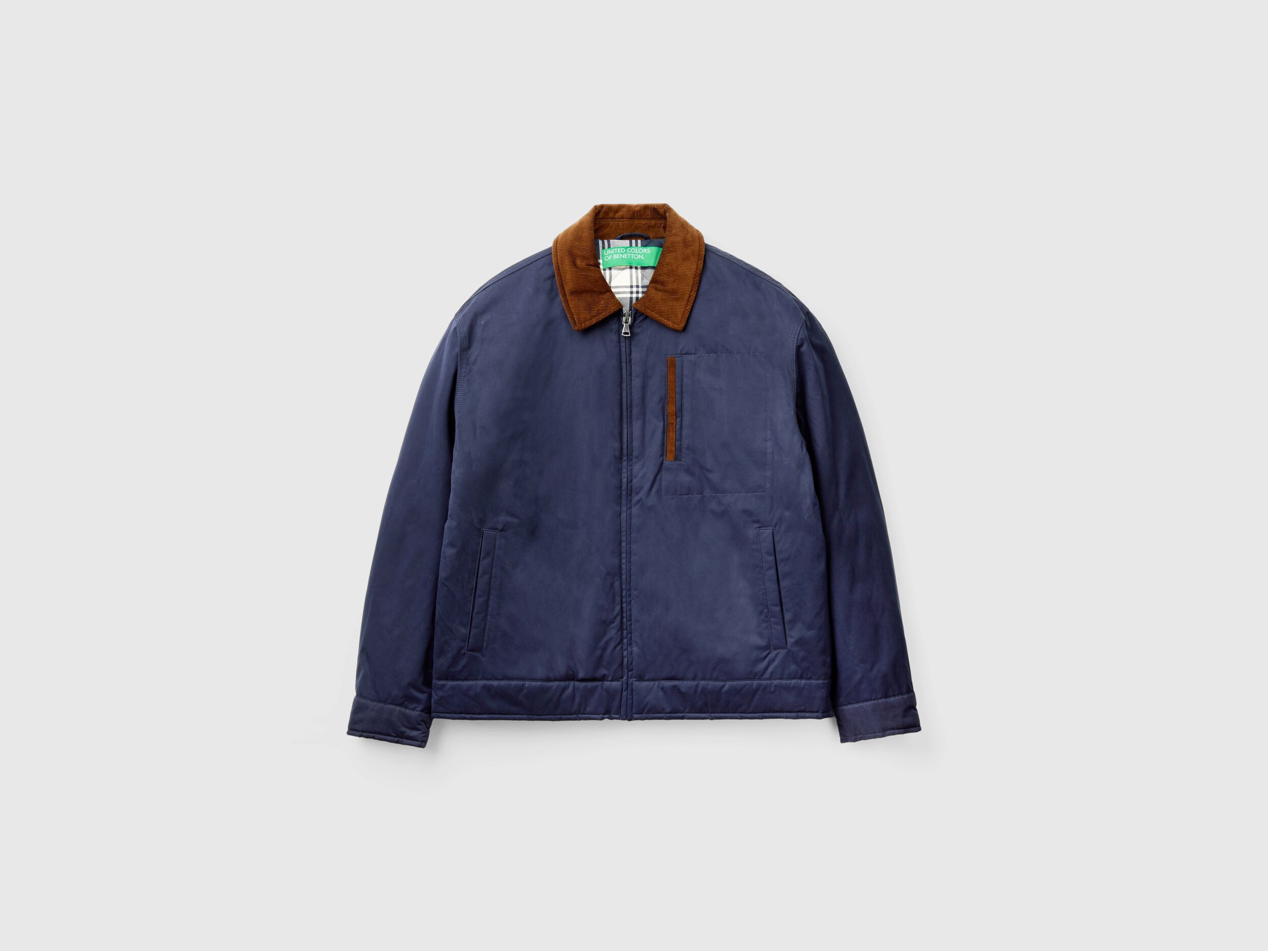 Corduroy Wappen Jacket (Navy) - ZUTOMAYO MART