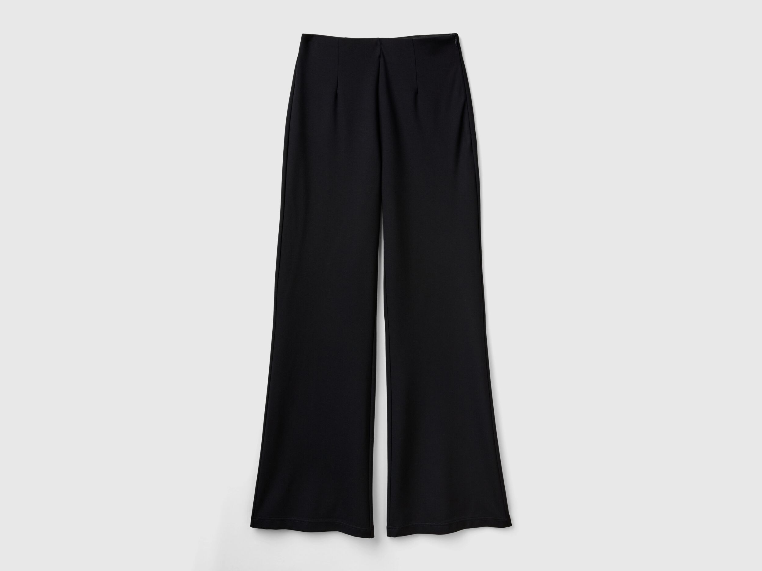 Trousers in stretch viscose blend