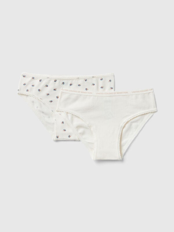 Brix Kids Girls Super Soft 100% Cotton White Pointelle Panties