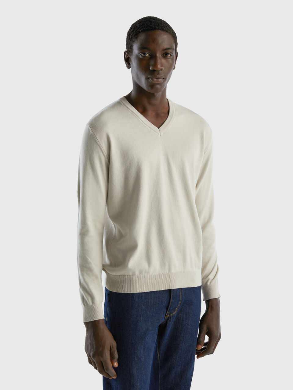 rainmaker 2022ss V NECK SWEATER-