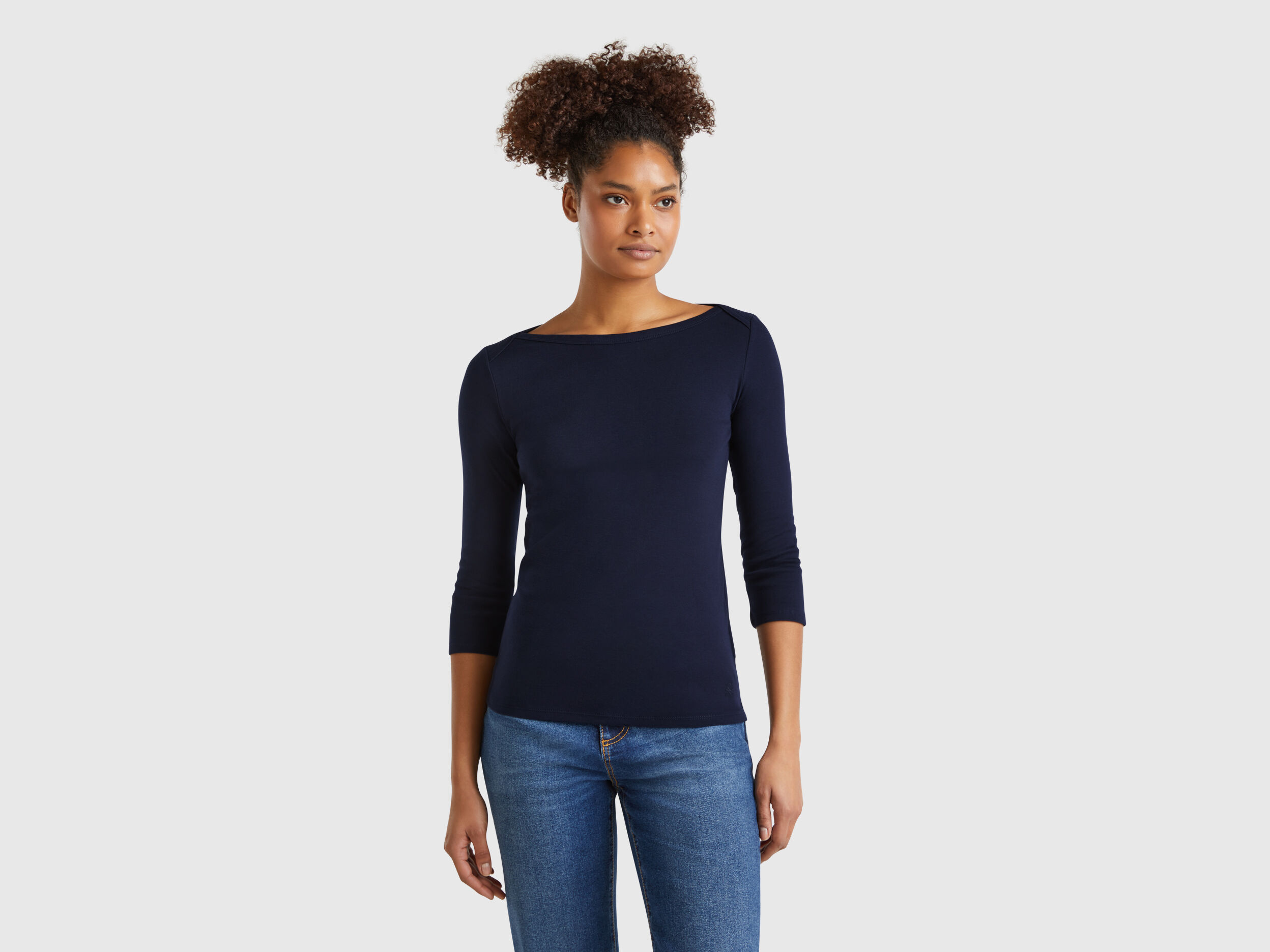 24ss DESCENDANT SHORELINE CREW NECK NAVY