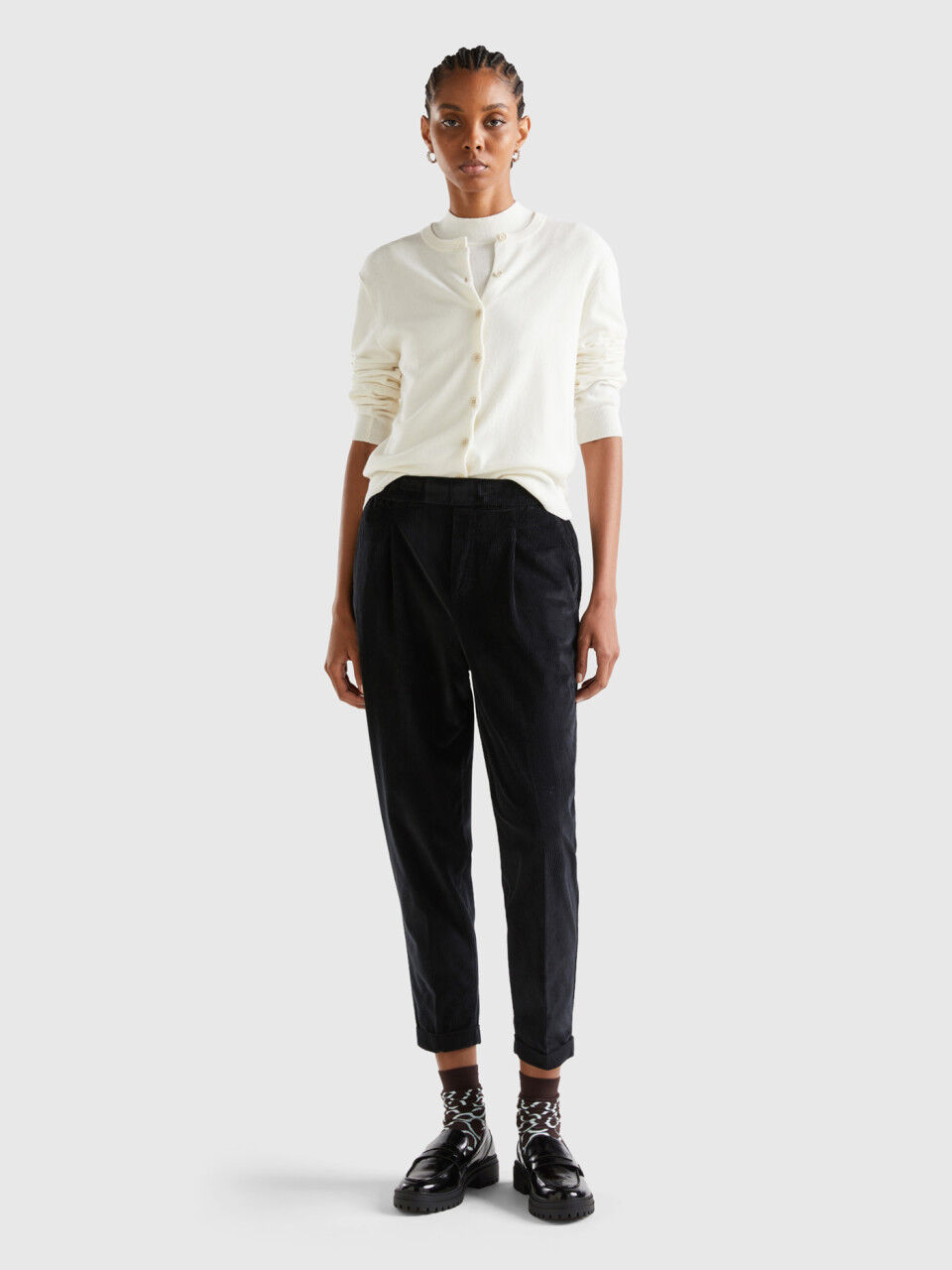 Pantalones chinos mujer sale benetton