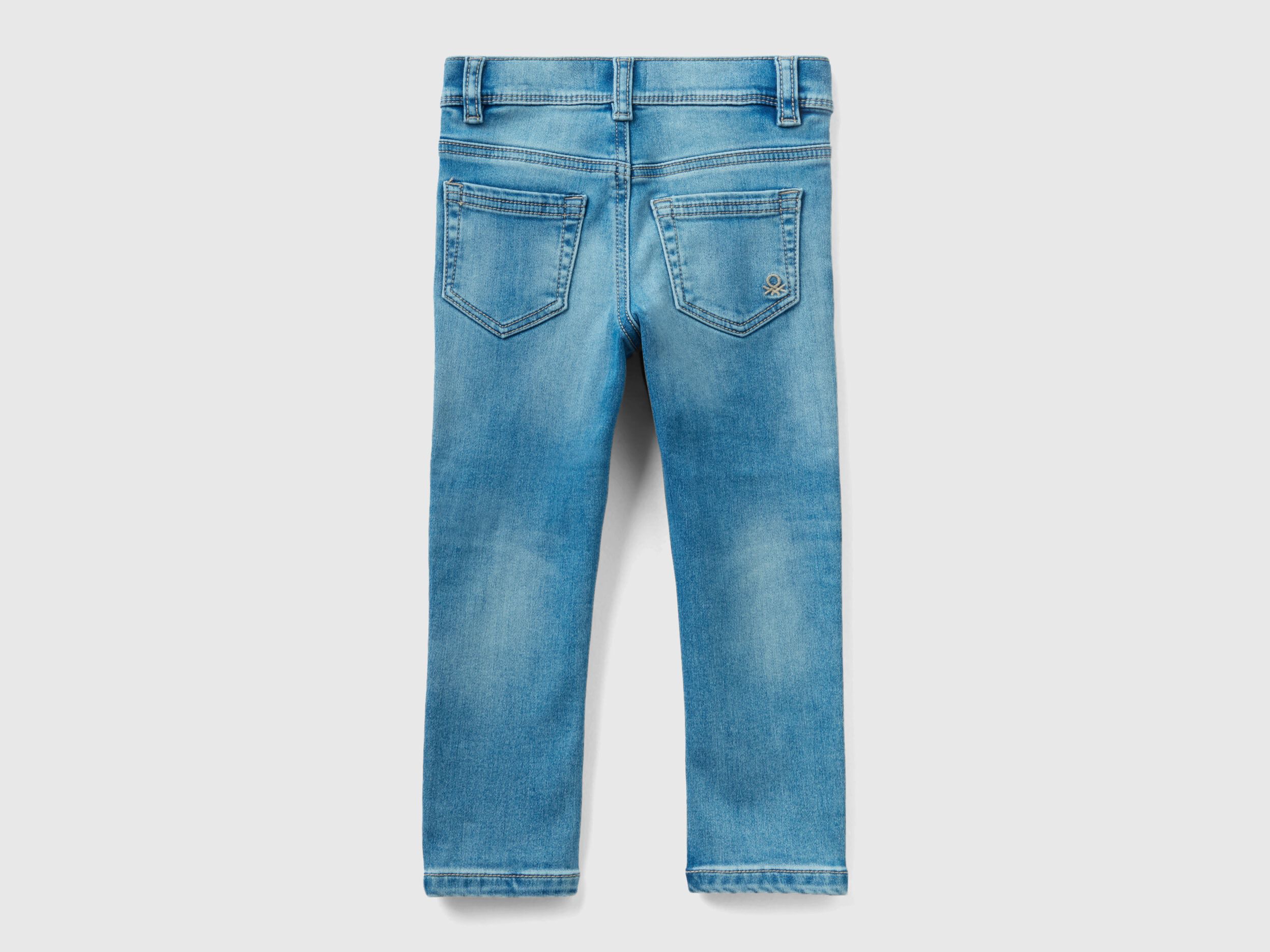 Thermal skinny fit jeans Light Blue Benetton