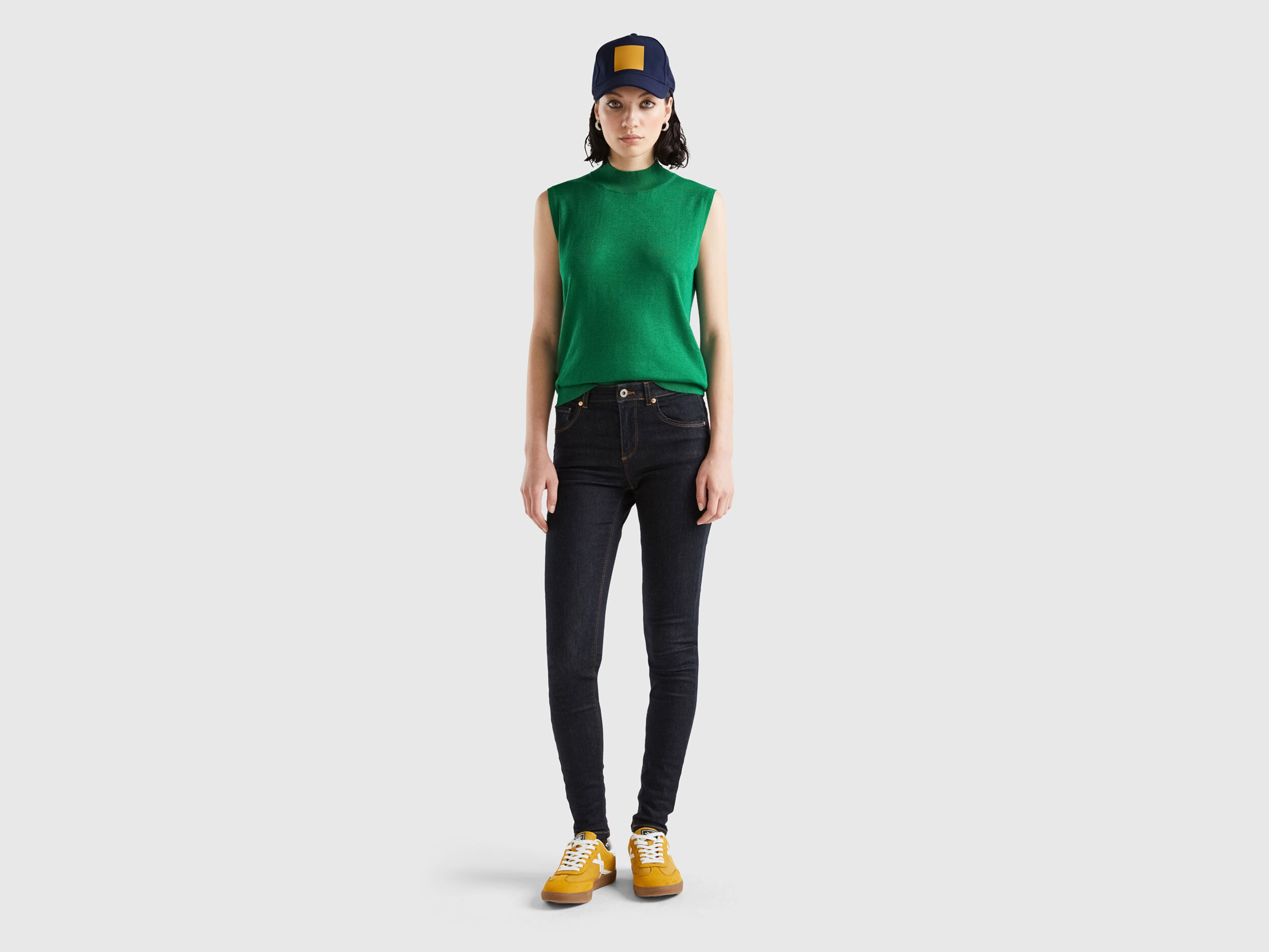Skinny fit push up jeans