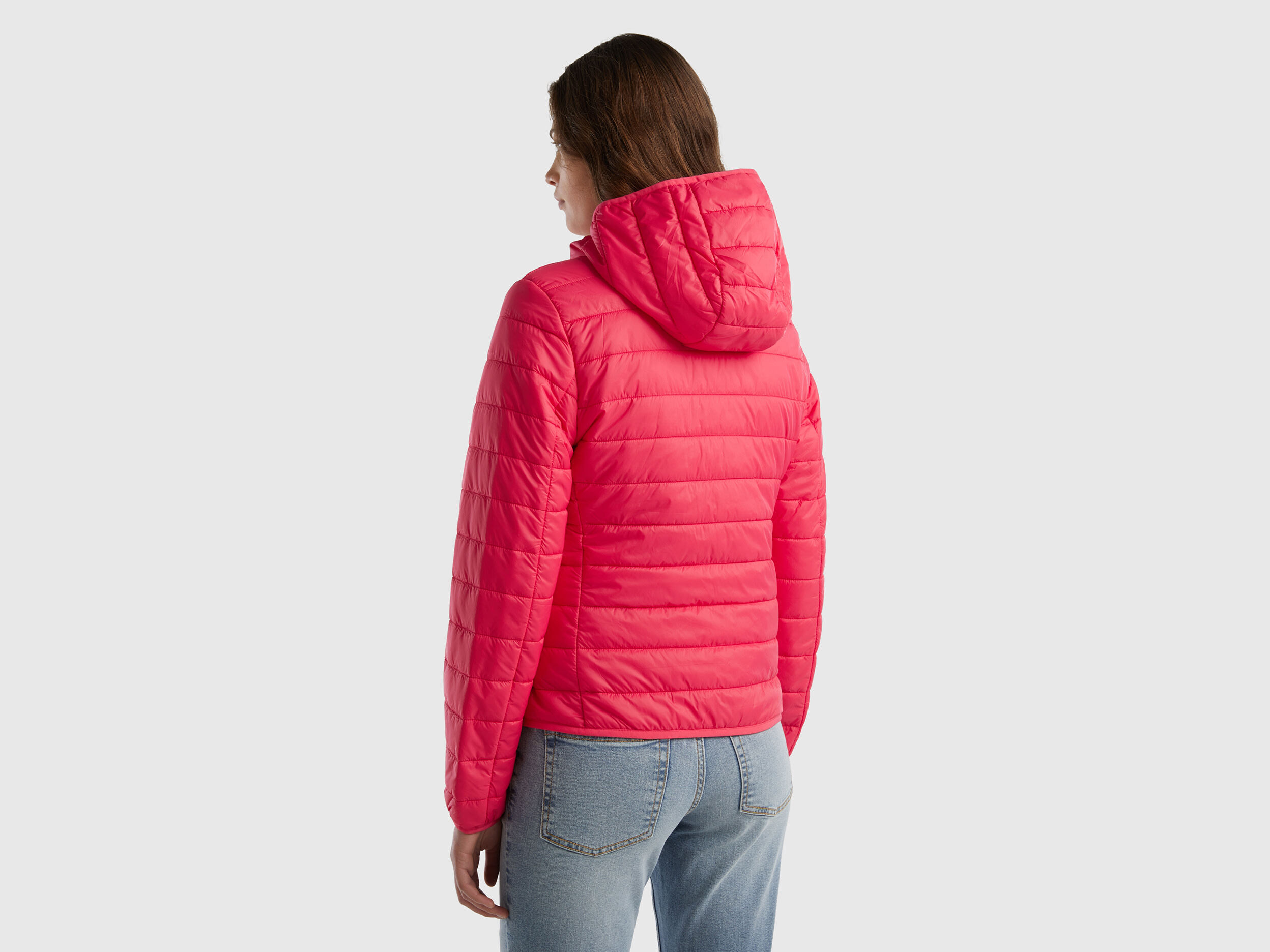 Benetton ladies puffer coats on sale