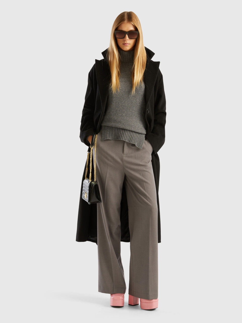 Benetton top pantaloni donna