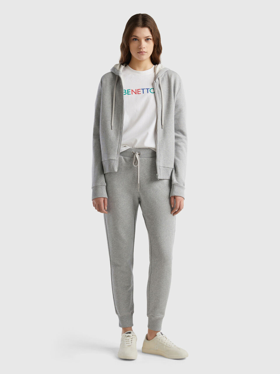 Benetton online hoodie women's