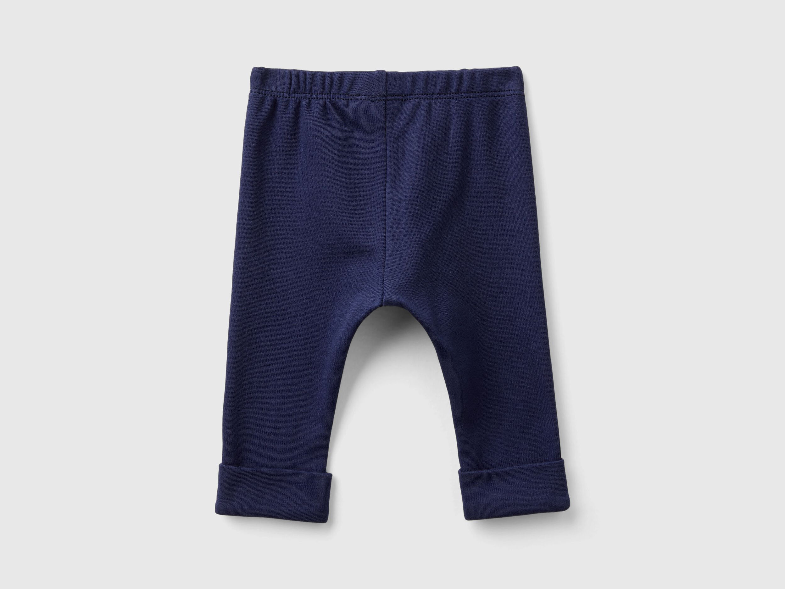 Organic cotton leggings Dark Blue Benetton