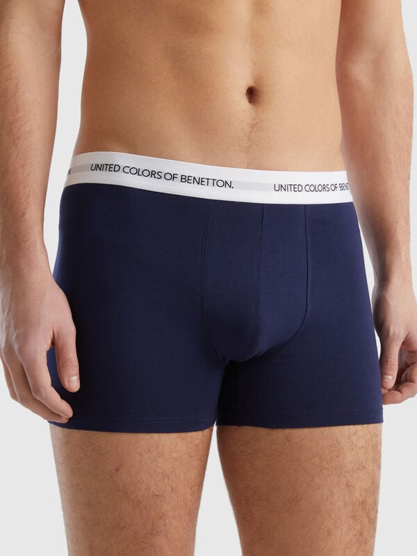 Transparent Male Underwear Shorts Cotton Stripe Printed Bedroom