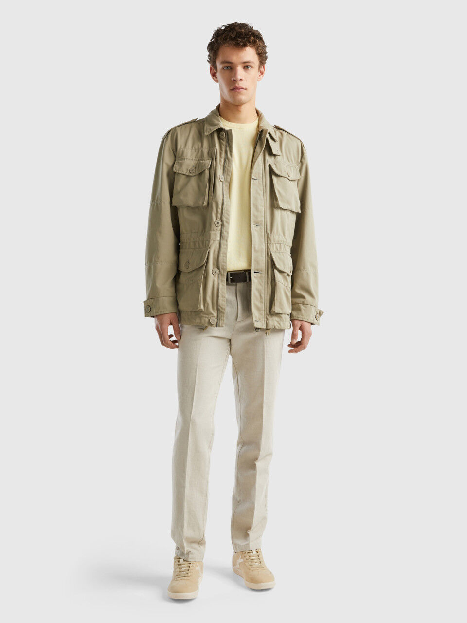 Chaqueta benetton sales hombre