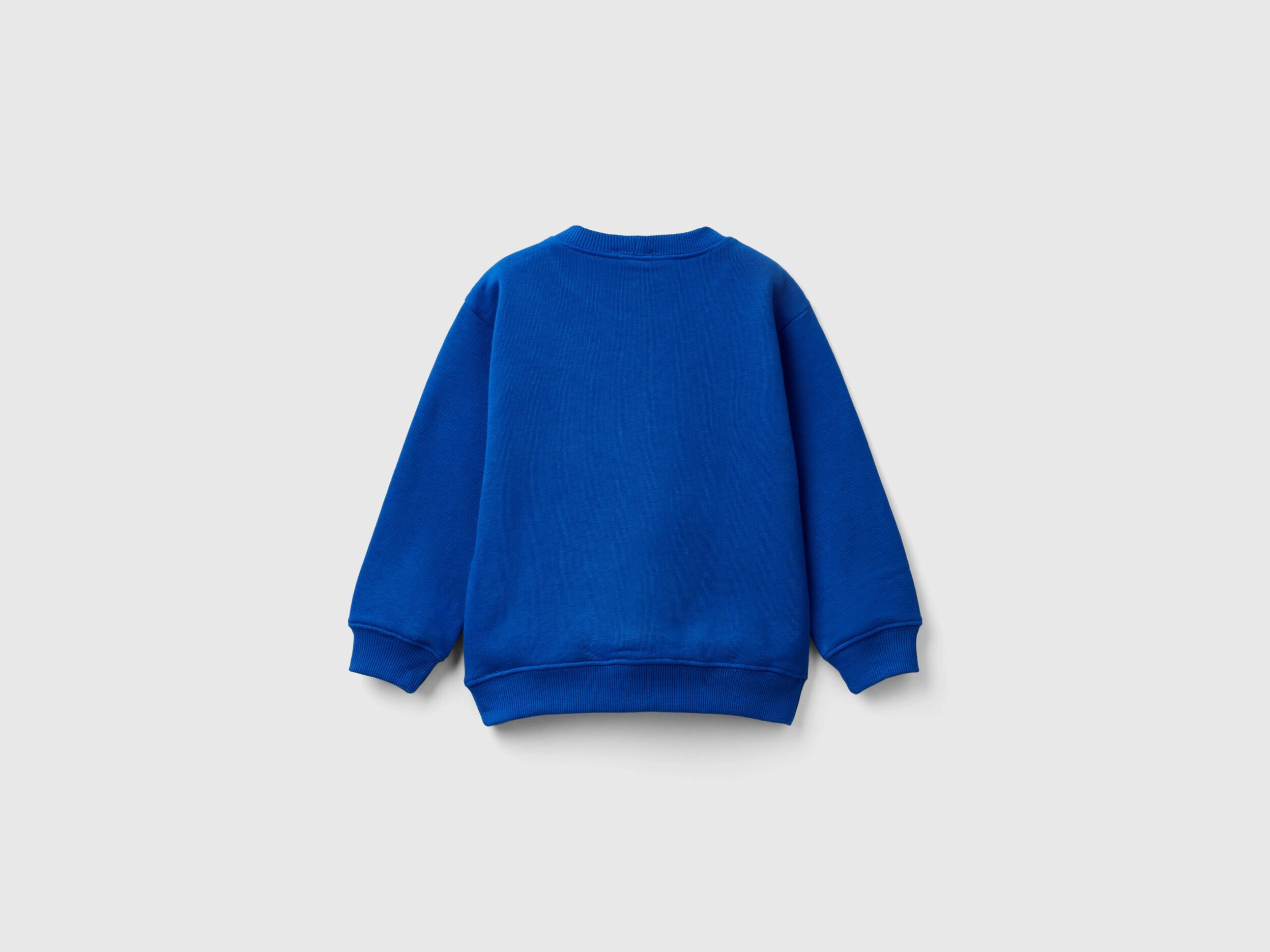 Bright blue sweatshirt hot sale