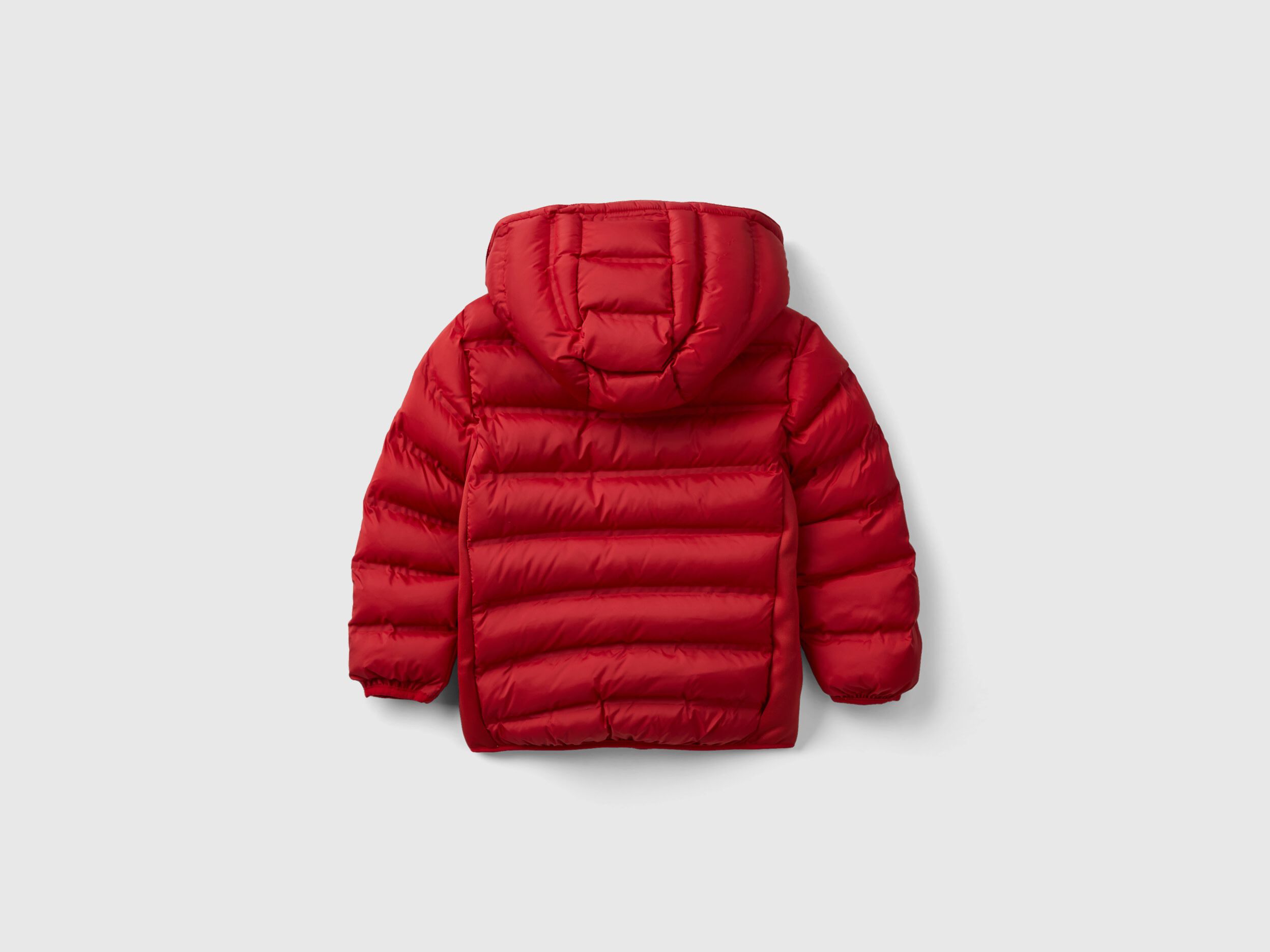 Benetton red coat new arrivals