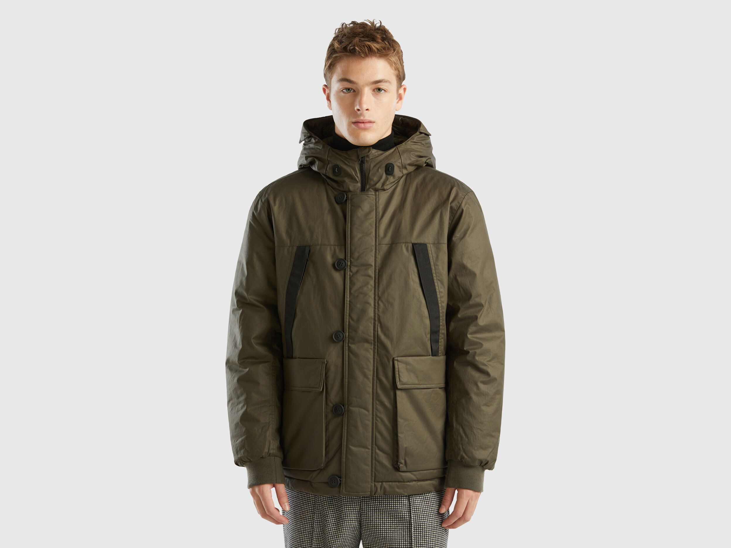 Parka on sale corto benetton