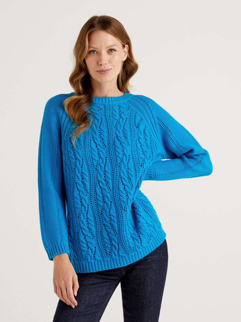 Trussardi Wool Sweater in Dark Blue Blue Womens Clothing Jumpers and knitwear Sleeveless jumpers 