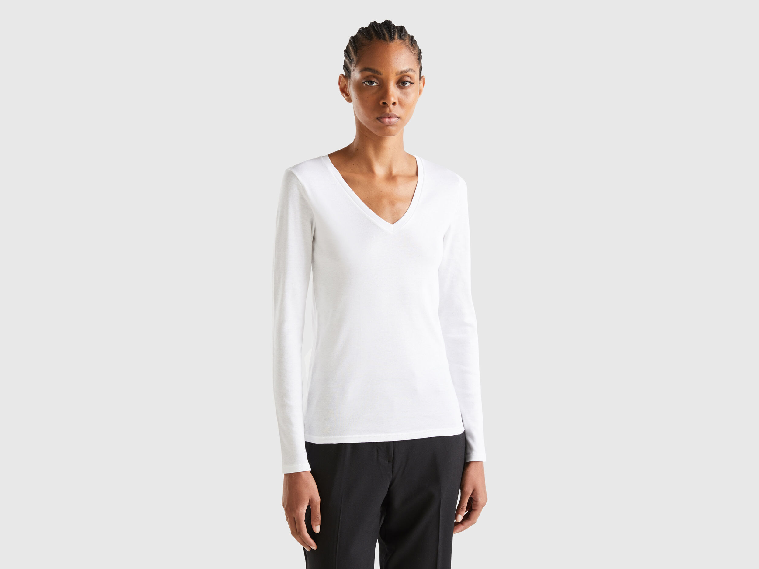 Benetton white t shirt shop