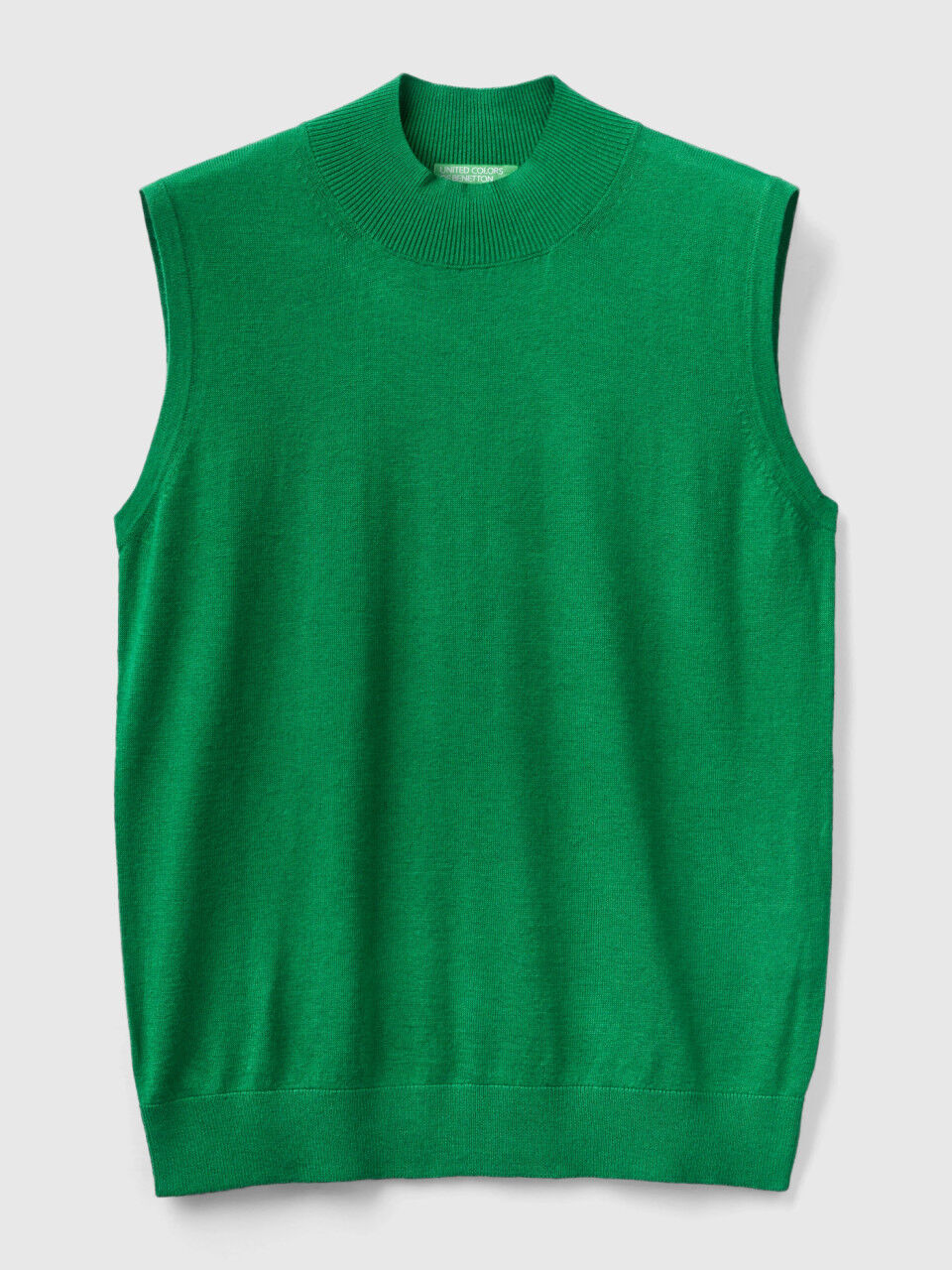 Wollen vest cheap dames benetton