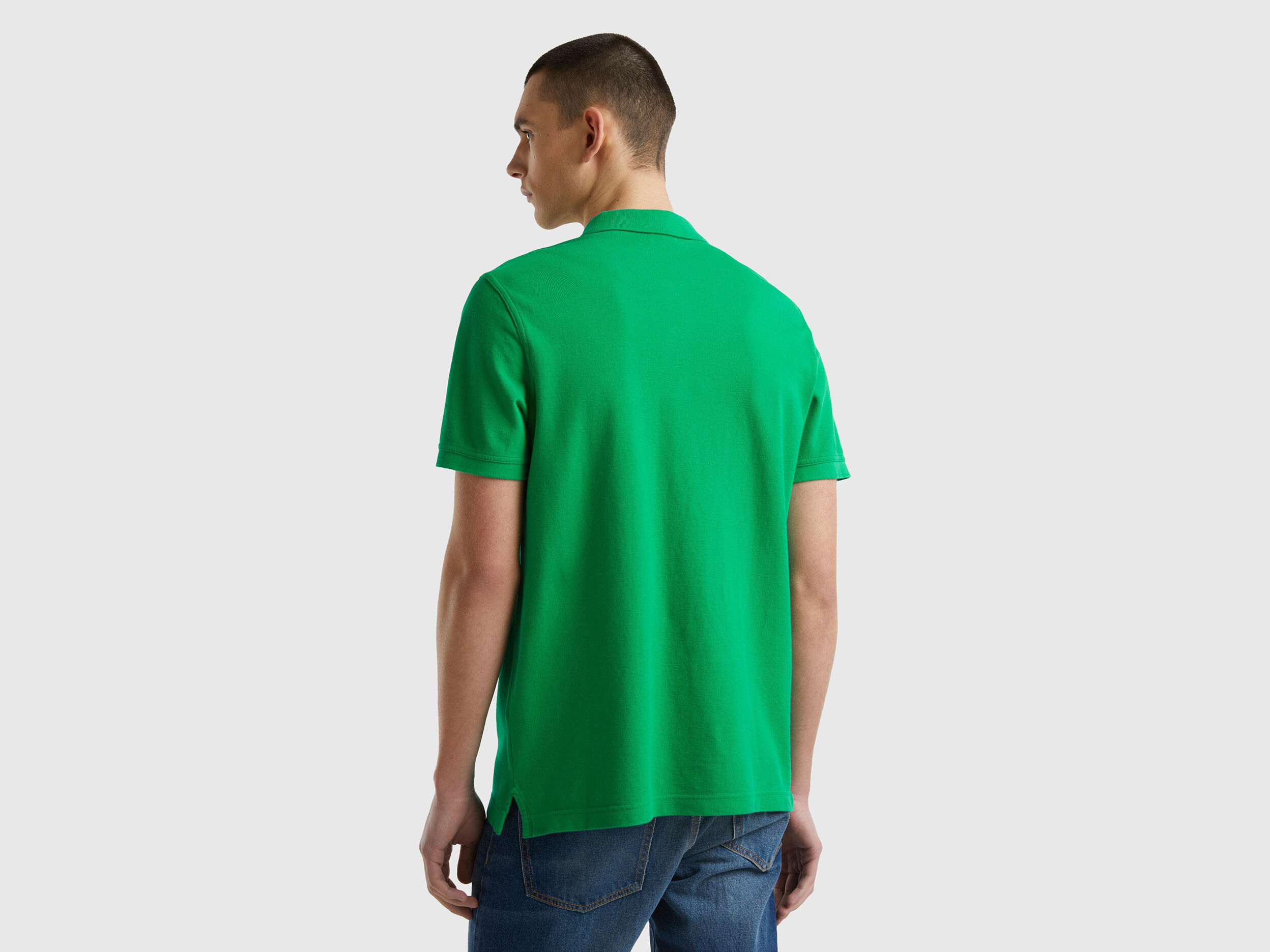 Benetton store green man