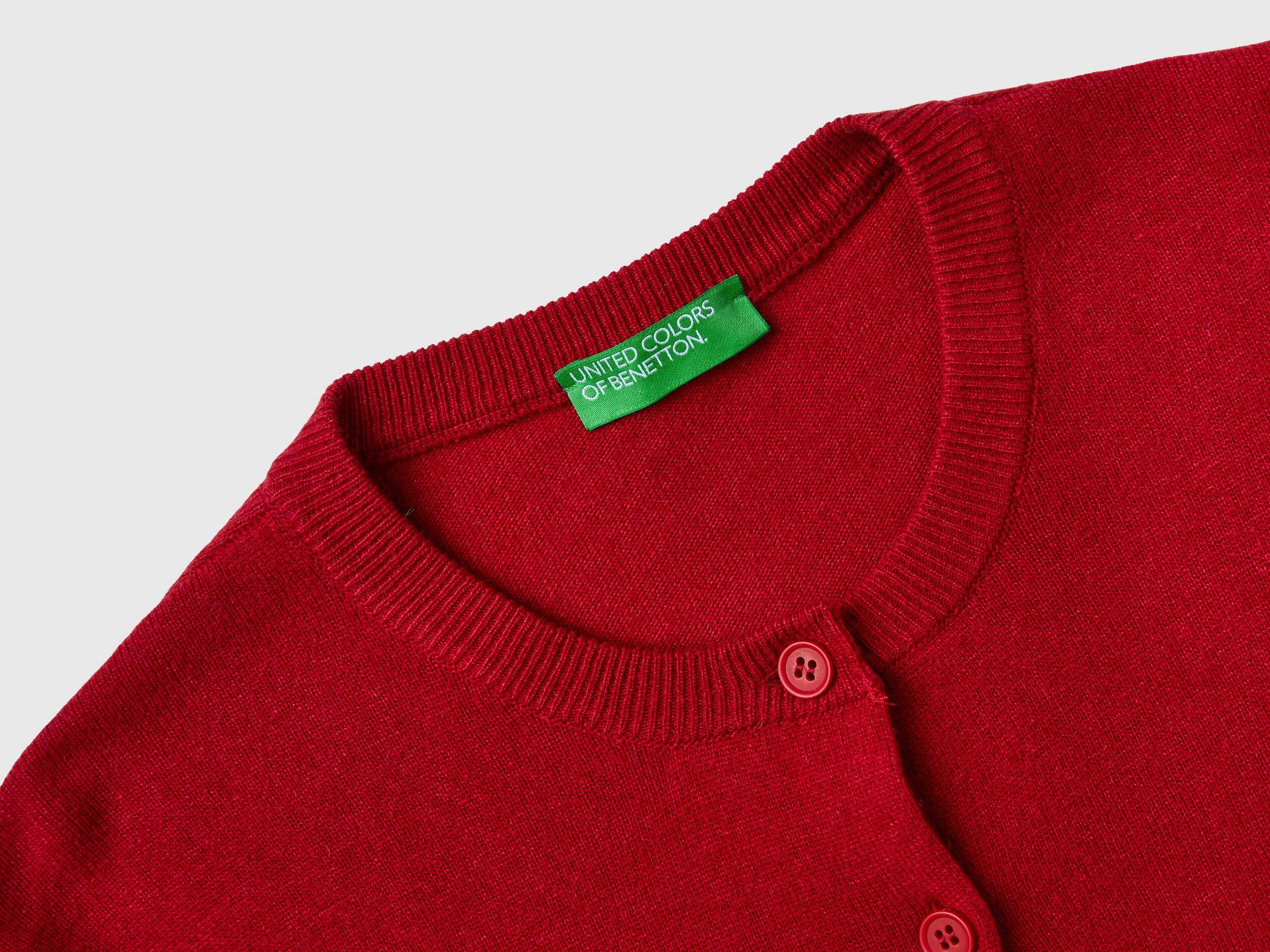Benetton cashmere hotsell blend cardigan