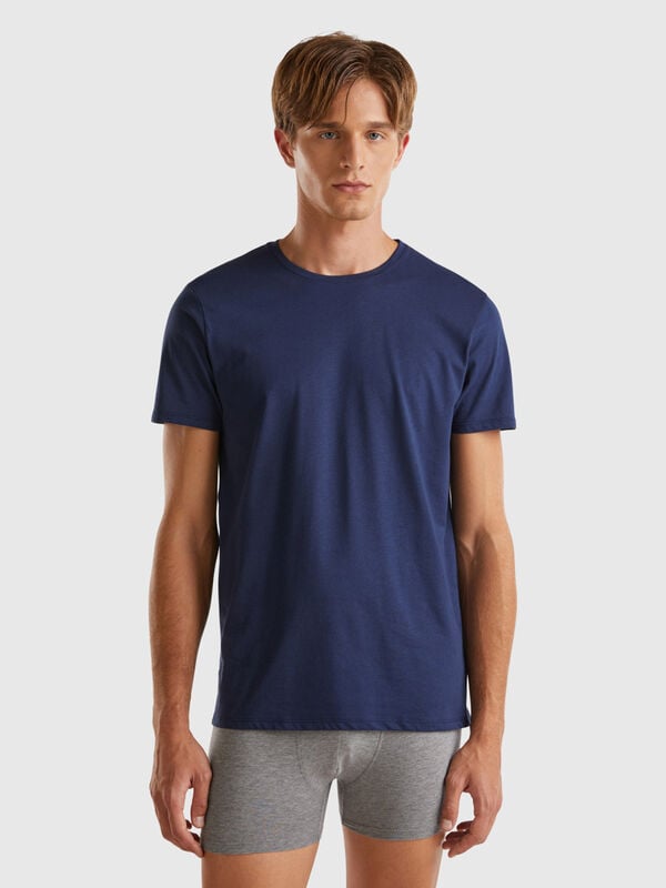 Long fiber cotton t-shirt Men