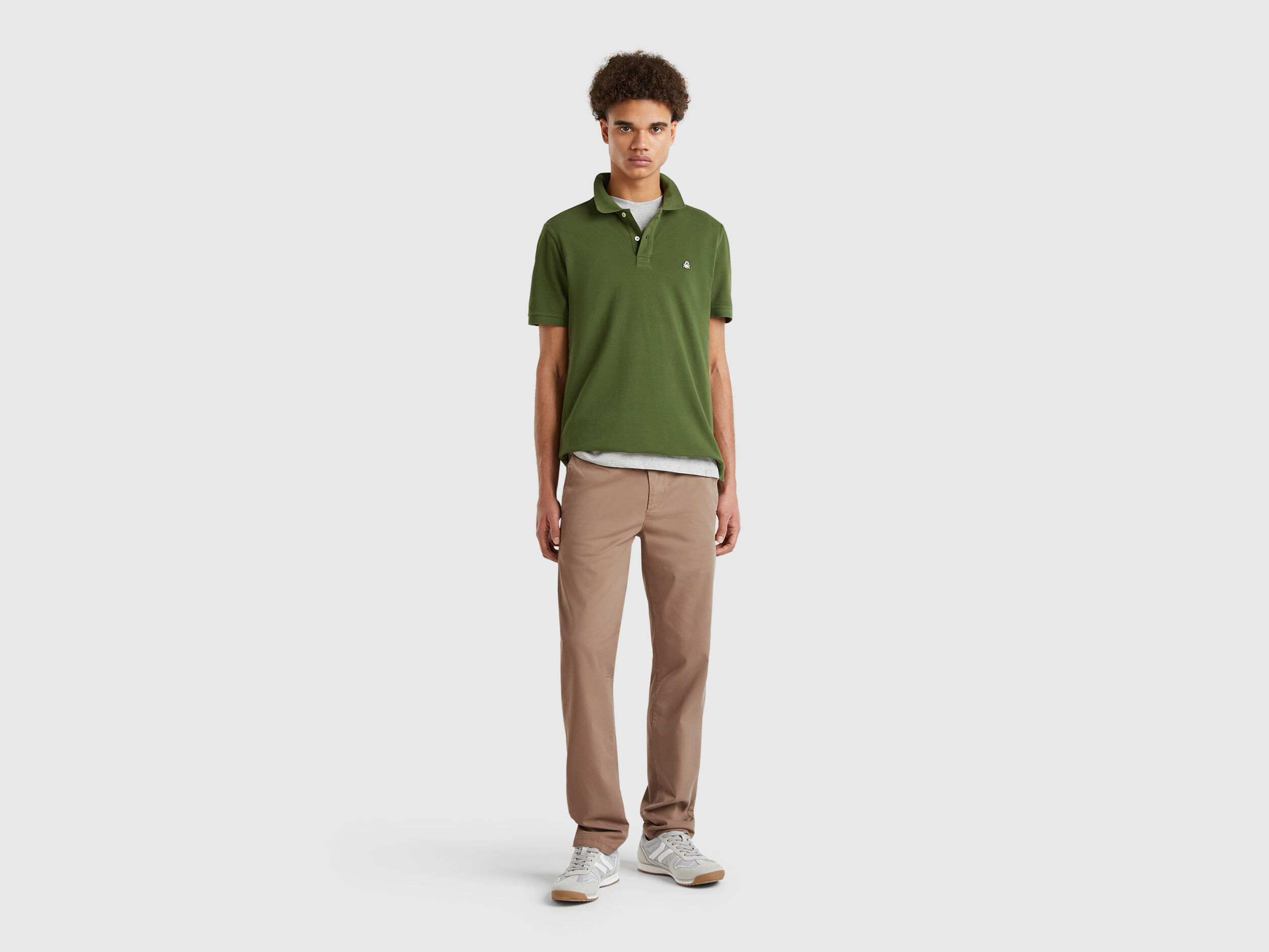 Men's Slim Fit Trousers New Collection | Benetton