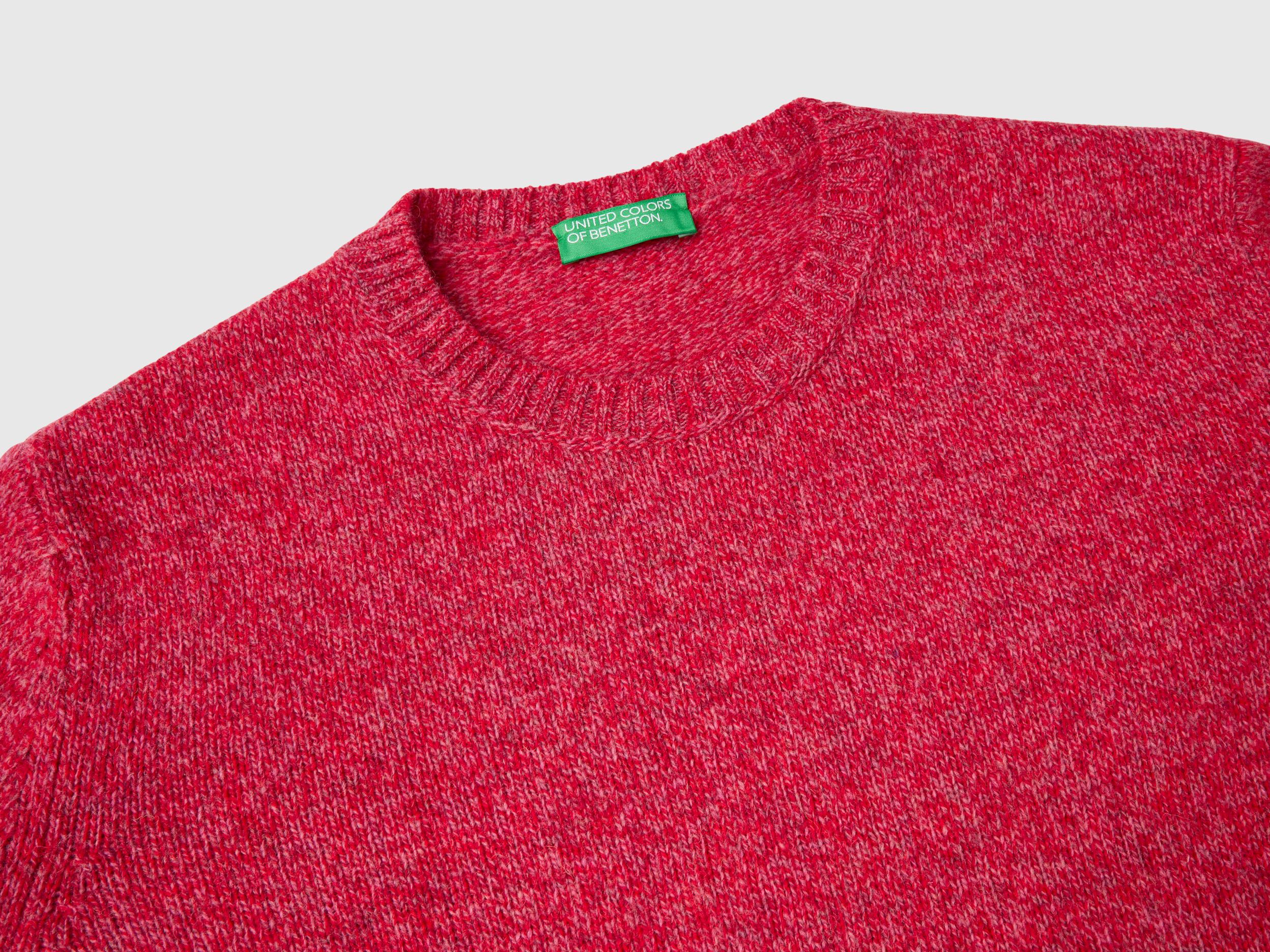 Benetton wool sweater clearance