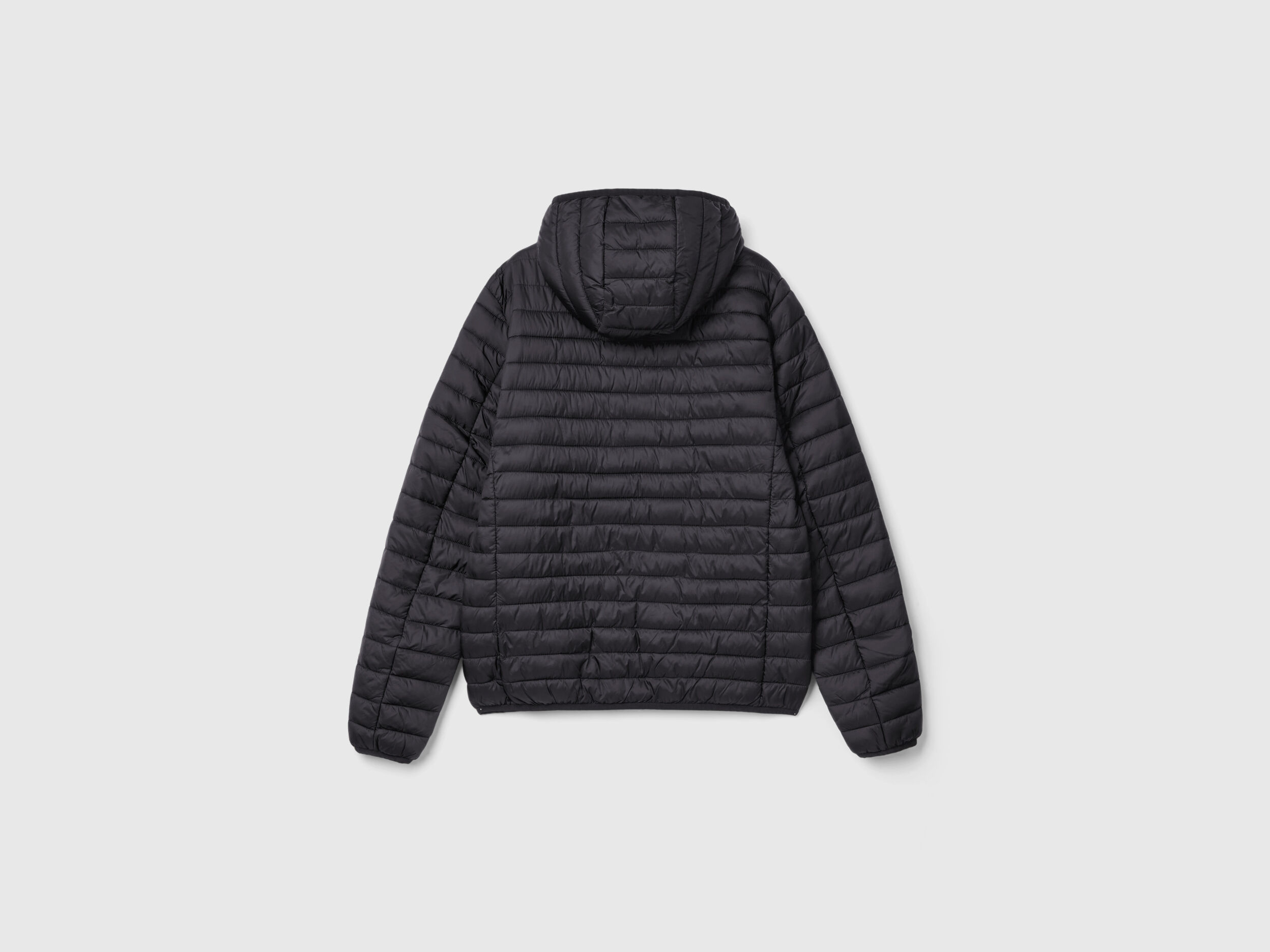 Padded jacket with recycled wadding