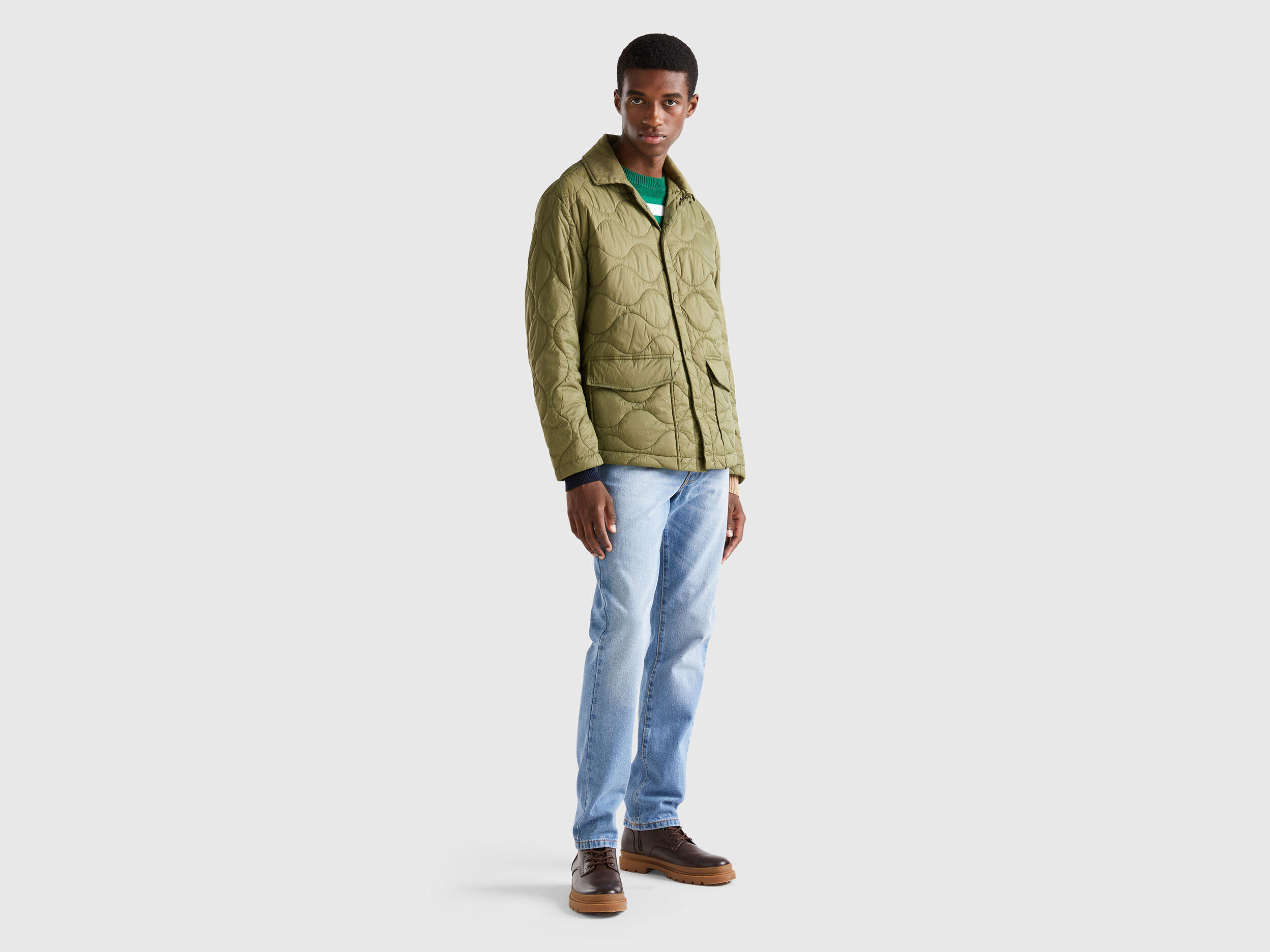 Benetton quilted new arrivals jacket