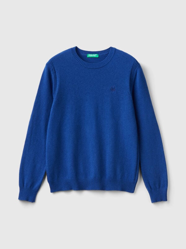 Sweater in cashmere and wool blend Junior Boy