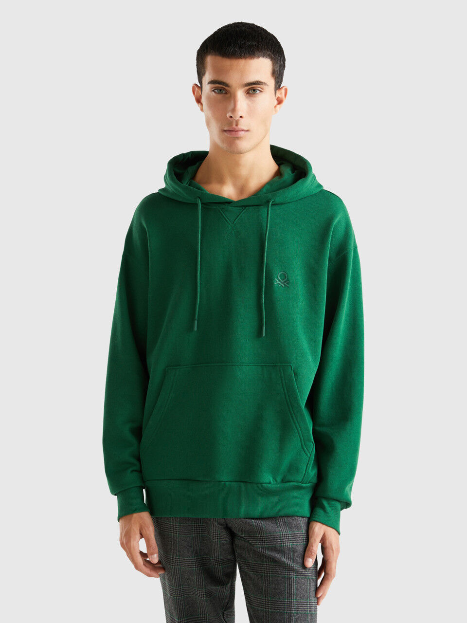 Sudadera blanca benetton deals